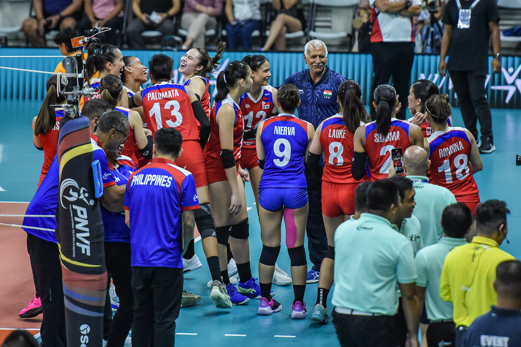 AVC-2024-Philippines-vs.-India-4304 De Brito strategizes expanded rotation vs Iran, Chinese-Taipei 2024 AVC Challenge Cup for Women Alas Pilipinas News Volleyball - philippine sports news