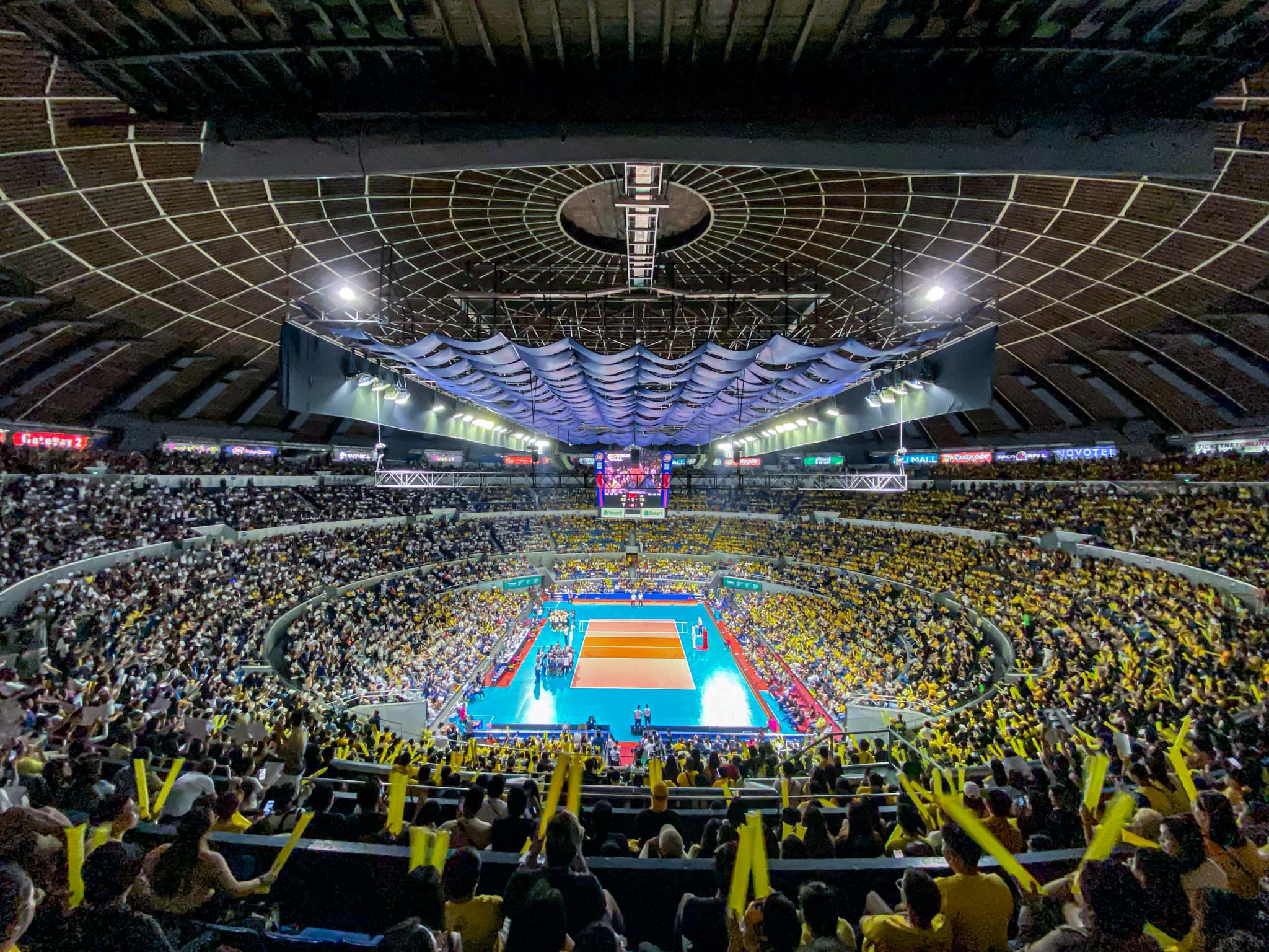 UAAP-86-WVB-Finals-G1-NU-vs.-UST-Crowd-shot-3057 Bella Belen eyes home-court atmosphere at MOA Arena to counter UST's Araneta vibe News NU UAAP Volleyball - philippine sports news