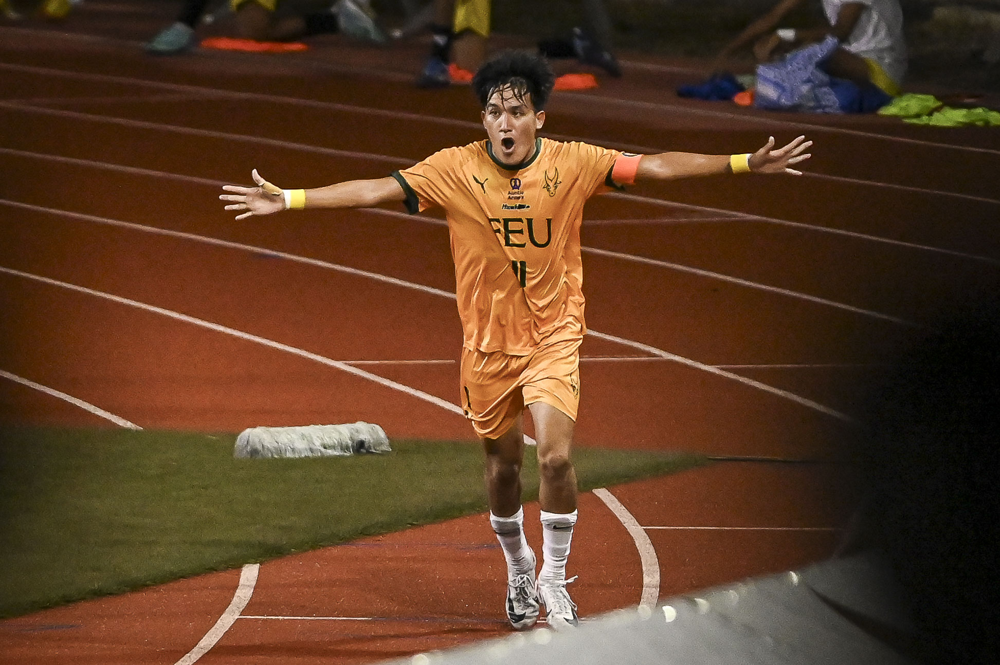 UAAP86-MFB-Martini-Rey-6701 Albert Besa: Rey, Basindanan's goals reflect FEU's heart and resilience FEU Football News UAAP - philippine sports news