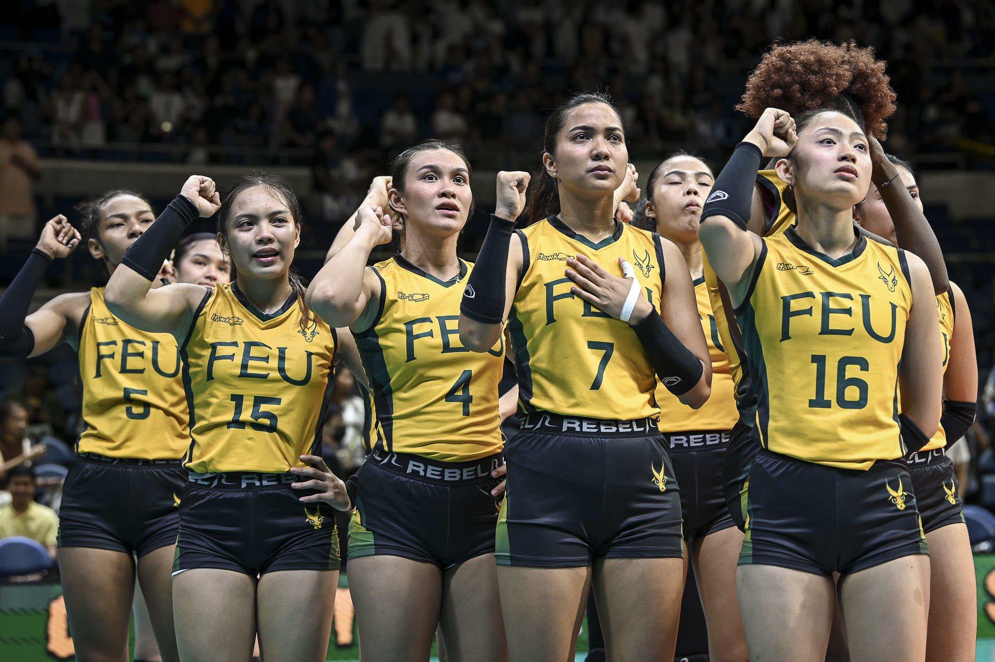 UAAP86-WVB-FEU-8345 UAAP 86 WVB: NU overcomes FEU challenge, advances to third straight Women's Volleyball Finals FEU News NU UAAP Volleyball - philippine sports news