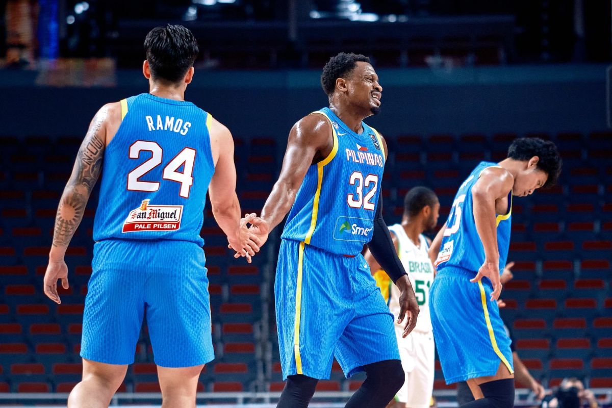 2024-FIBA-OQT-Gilas-vs-Brazil-Justin-Brownlee Gilas welcomes back Ange Kouame for Asia Cup window 2 Basketball DLSU Gilas Pilipinas News PBA - philippine sports news