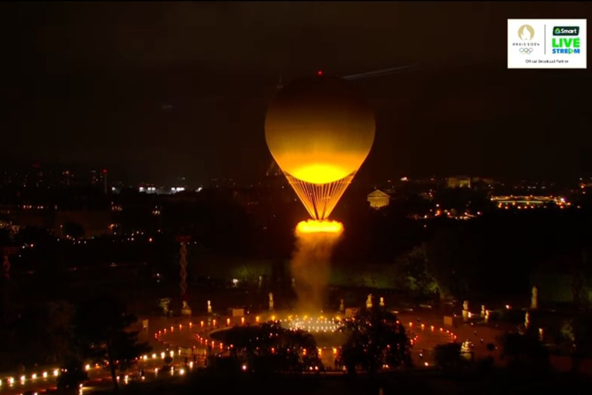 2024-Paris-Games-Cauldron Team Philippines shines during 'risque' Paris 2024 opening 2024 Summer Olympics News - philippine sports news