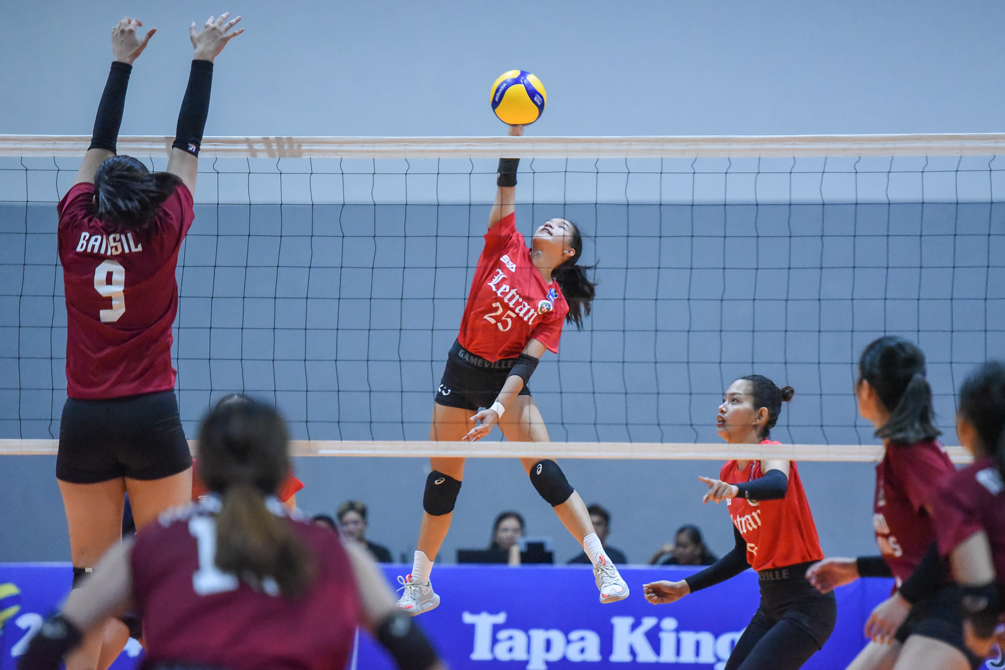 V-League-2024-CSJL-vs.-UP-Gia-Maquilang-7538 UST, Letran open V-League women's challenge with thrilling wins CSJL LPU News UP UST V-League Volleyball - philippine sports news