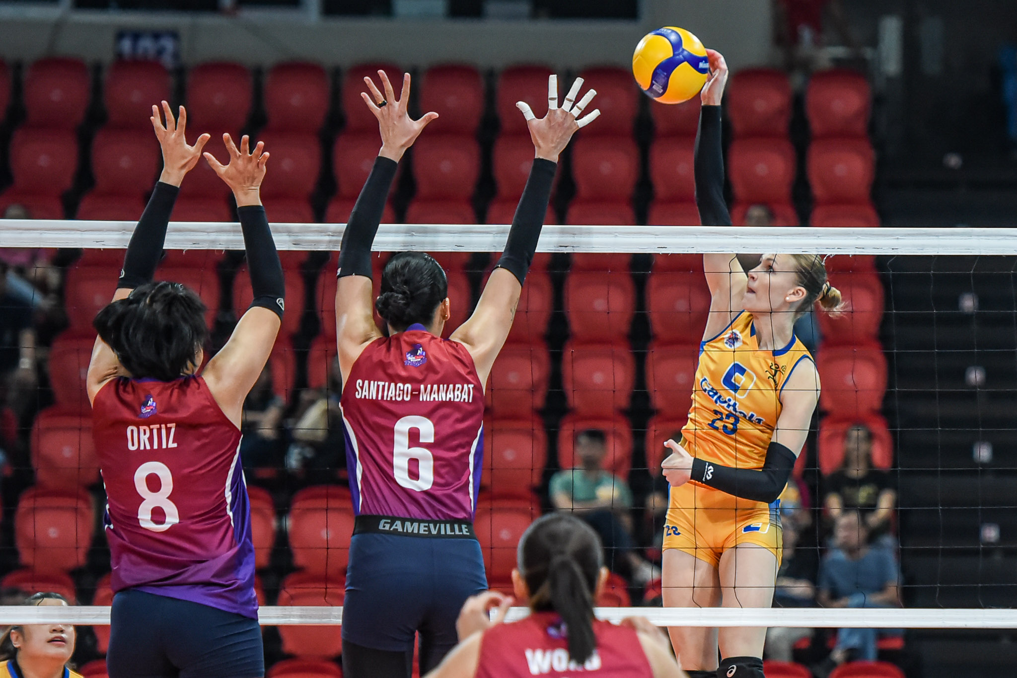 PVL-RC-2024-Choco-Mucho-vs.-Capital1-Marina-Tushova-1132 Marina Tushova sets PVL scoring record, lifts Capital1 over Choco Mucho News PVL Volleyball - philippine sports news