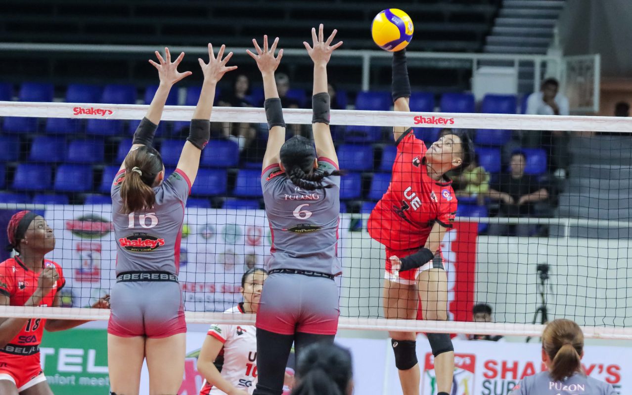 2024-SSL-UE-vs-LPU-Jelai-Gajero FEU, UE blast NCAA foes to open SSL FEU LPU News PSL SSC-R UE Volleyball - philippine sports news