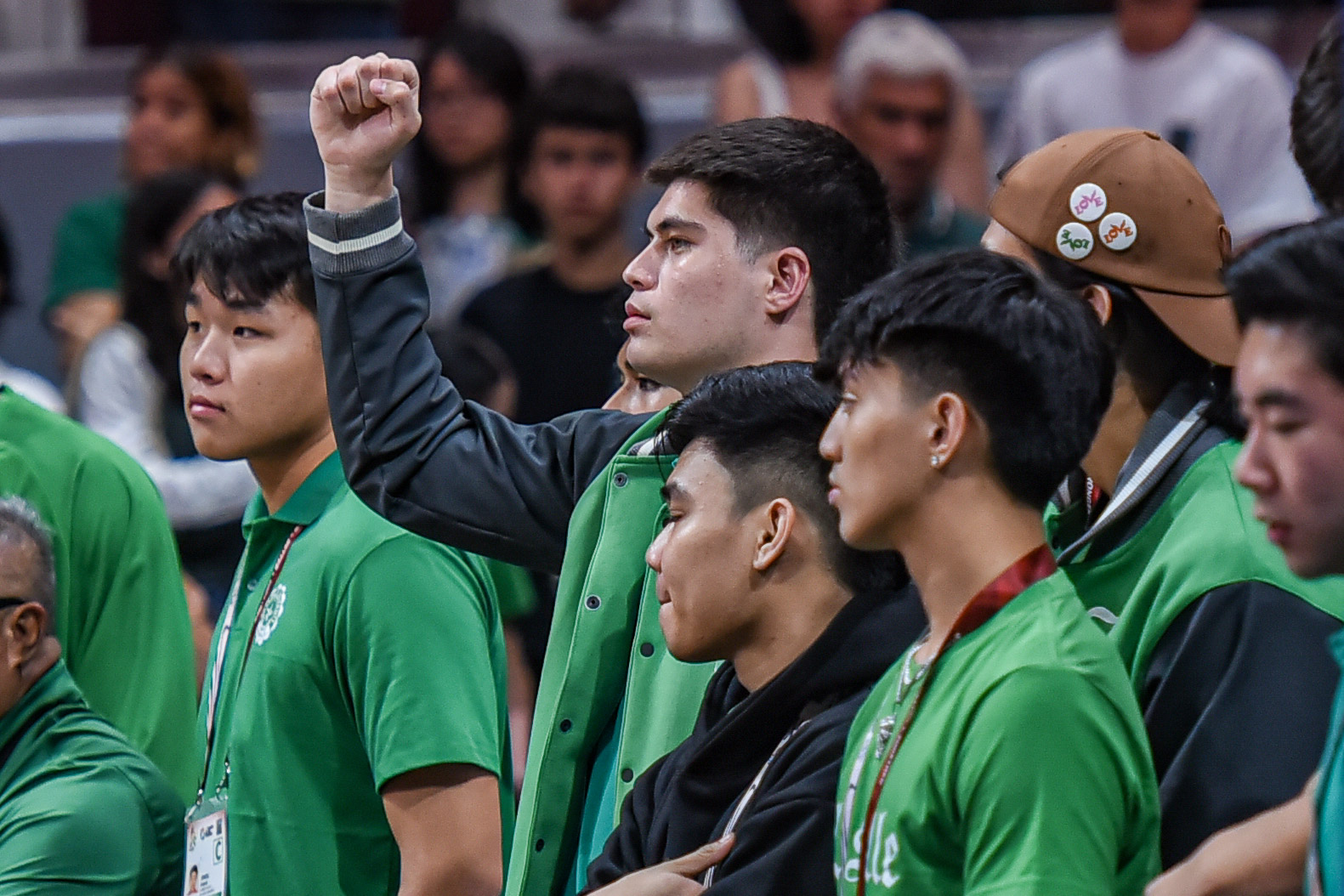 UAAP-87-MBB-DLSU-vs.-ADMU-Mason-Amos-7243 Now on the other side, Mason Amos sees La Salle-Ateneo rivalry as intense as ever Basketball DLSU News UAAP - philippine sports news