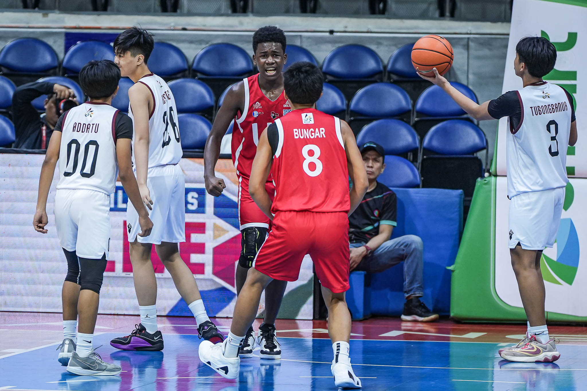 UAAP-S87-JHSBB-Goodluck-Okebata-00750 UP begins UAAP title defense in hostile UST territory ADMU AdU Basketball DLSU FEU News NU UAAP UE UP UST - philippine sports news
