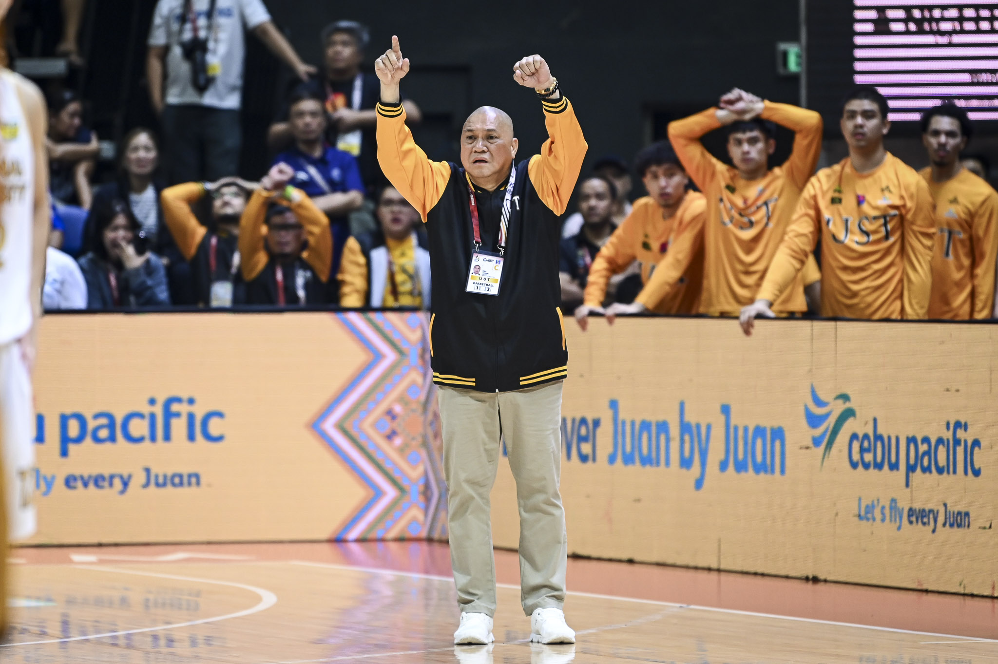 UAAP87-MBB-Coach-Pido-Jarencio-1872 Christian Manaytay grateful for the revived roar from UST Basketball News UAAP UST - philippine sports news