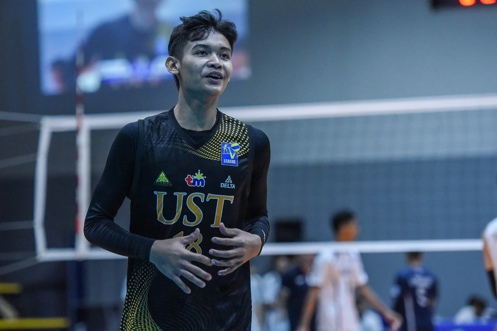 VL-2024-UST-vs.-CSJL-Al-Bhakharie-Sali-9132 Pushed by father, Al-Bukharie Sali emerges at UST News UST V-League Volleyball - philippine sports news