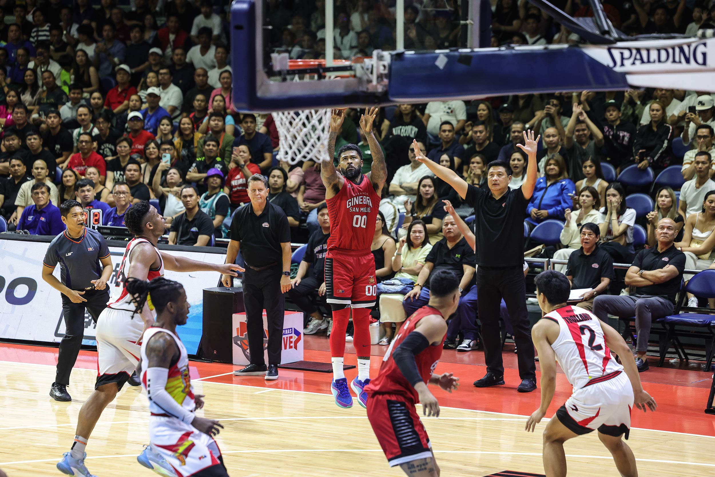 2024-PBA-Governors-Cup-Semis-Game-6-Ginebra-vs-San-Miguel-Mav-Ahanmisi Ginebra trades Mav Ahanmisi, Aljon Mariano to Terrafirma for 2027 first round pick Basketball News PBA - philippine sports news