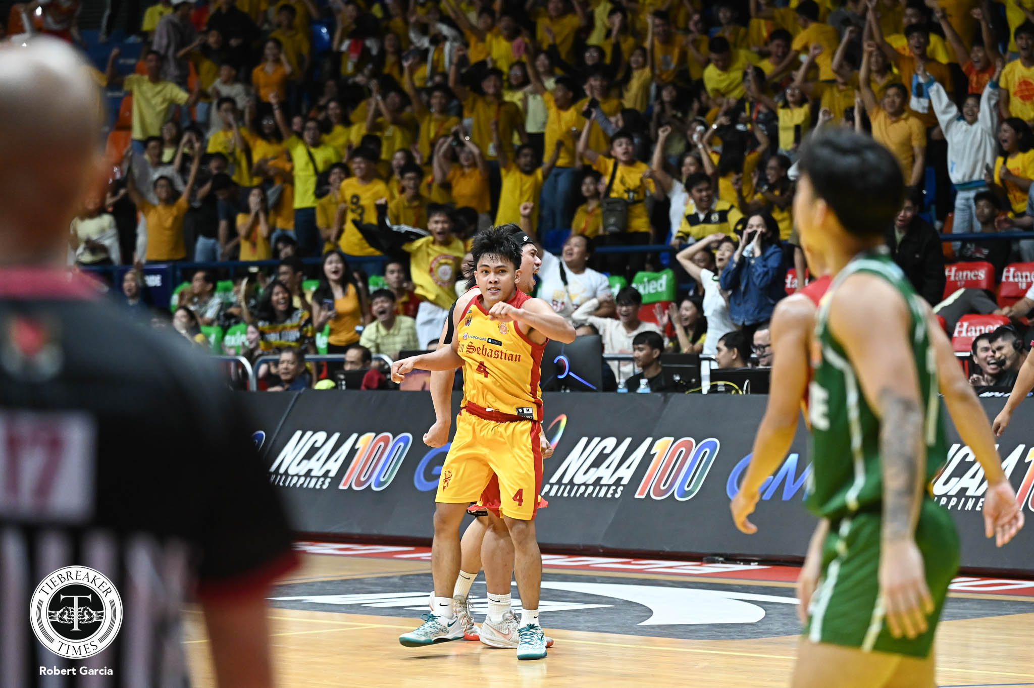 NCAA-100-CSB-vs.-SSCR-Rafael-Are-2037 NCAA: Jhomel Ancheta's clutch return leads Benilde to overtime win over San Sebastian Basketball CSB NCAA News SSC-R - philippine sports news
