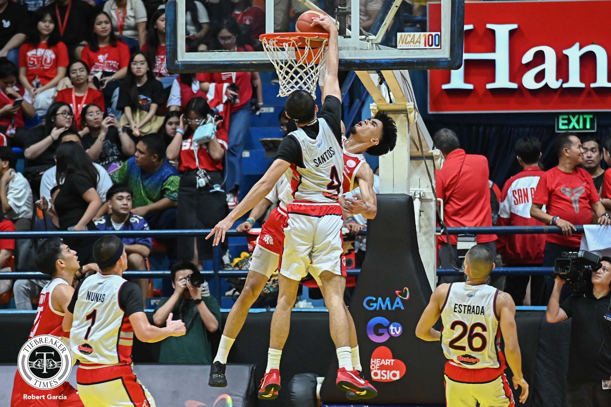 NCAA-100-CSJL-vs.-SBU-Jomel-Puno-2301 Rivalry Sunday: Magnolia–Ginebra, Ateneo–La Salle, San Beda–Letran headline basketball’s biggest day ADMU Basketball CSJL DLSU NCAA News PBA SBC UAAP - philippine sports news