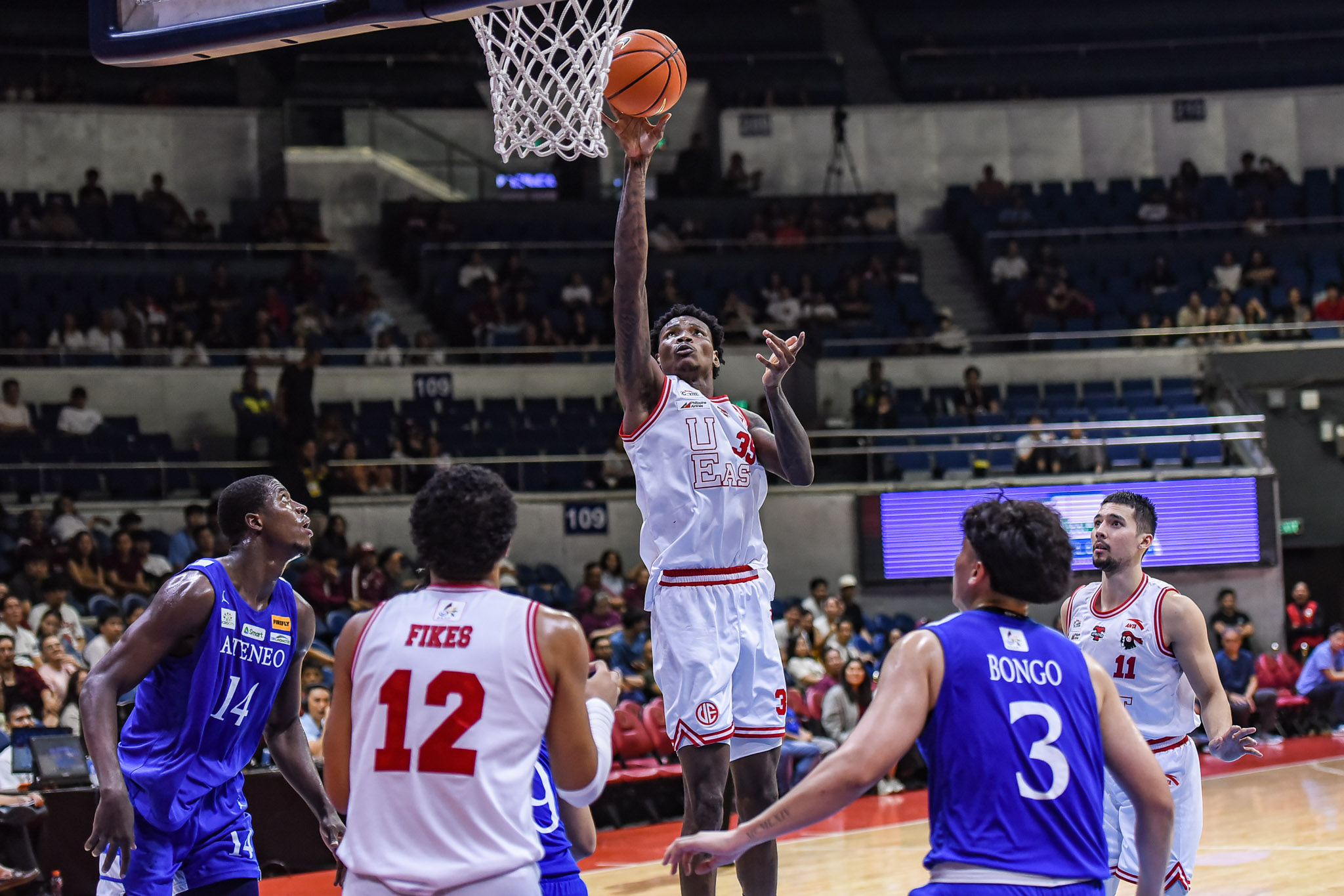 UAAP-87-MBB-ADMU-vs.-UE-Precious-Momowei-9605 UAAP Men's Basketball: UE snaps nine-year drought against Ateneo, extends streak to 4 ADMU Basketball News UAAP UE - philippine sports news