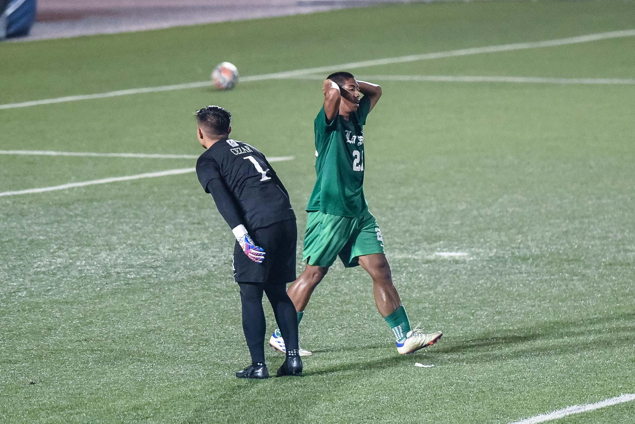 UAAP-S87-Mens-Football-Ateneo-vs-La-Salle-Adrian-Bacolod-9149 UAAP Men's Football: Jet Dela Cruz, Ateneo surge past La Salle in rivalry showdown ADMU DLSU Football News UAAP - philippine sports news