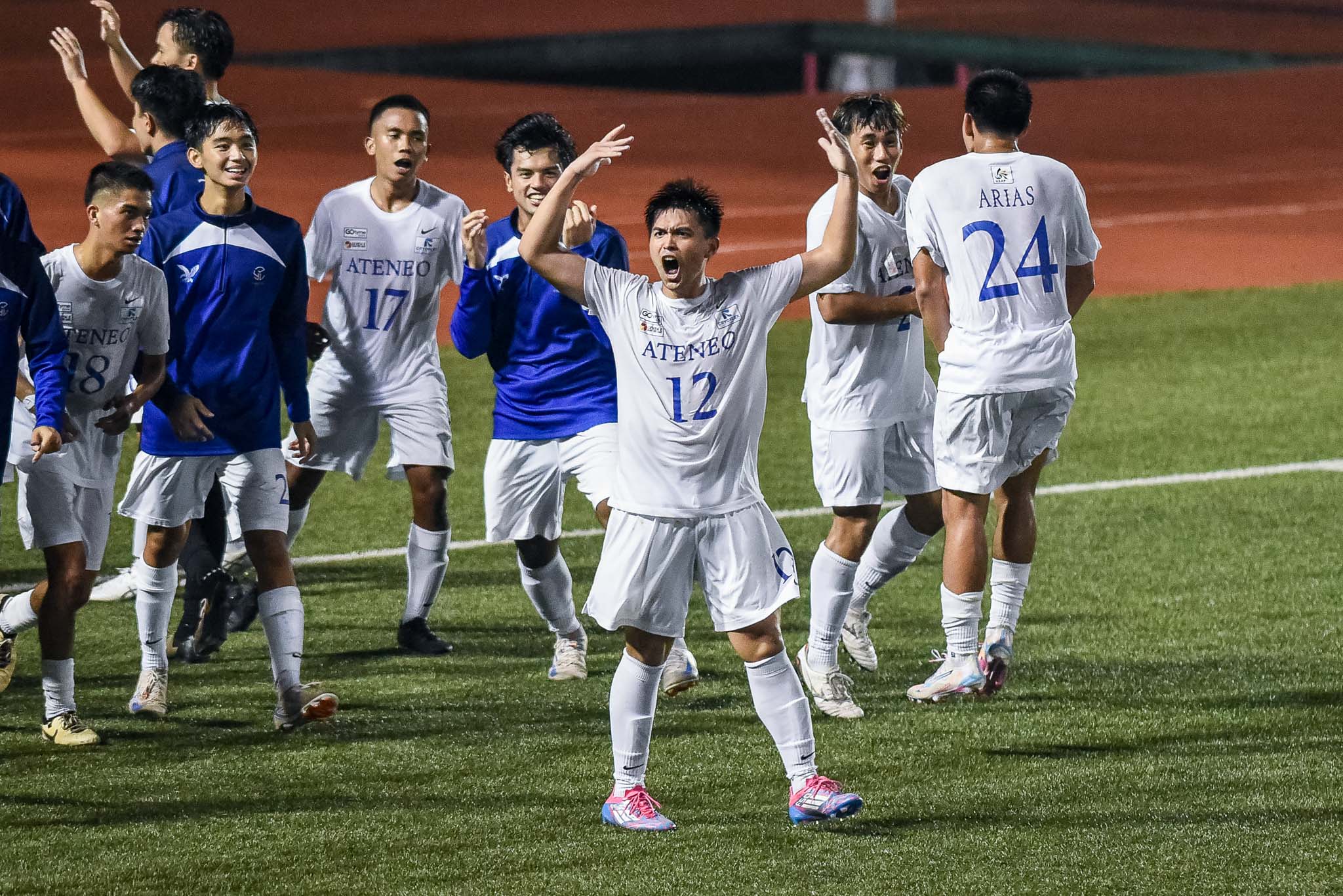 UAAP-S87-Mens-Football-Ateneo-vs-La-Salle-Ildefonse-Escobin-9374 UAAP Men's Football: Jet Dela Cruz, Ateneo surge past La Salle in rivalry showdown ADMU DLSU Football News UAAP - philippine sports news