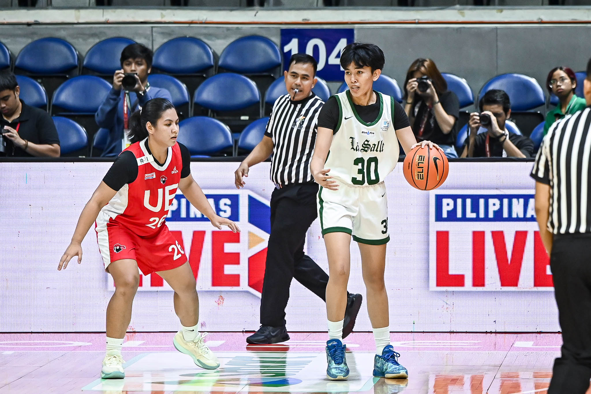 UAAP87-WBB-PATRICIA-MENDOZA-7267 UAAP Women's Basketball: La Salle strikes back, dominates UE in payback win Basketball DLSU News UAAP UE - philippine sports news