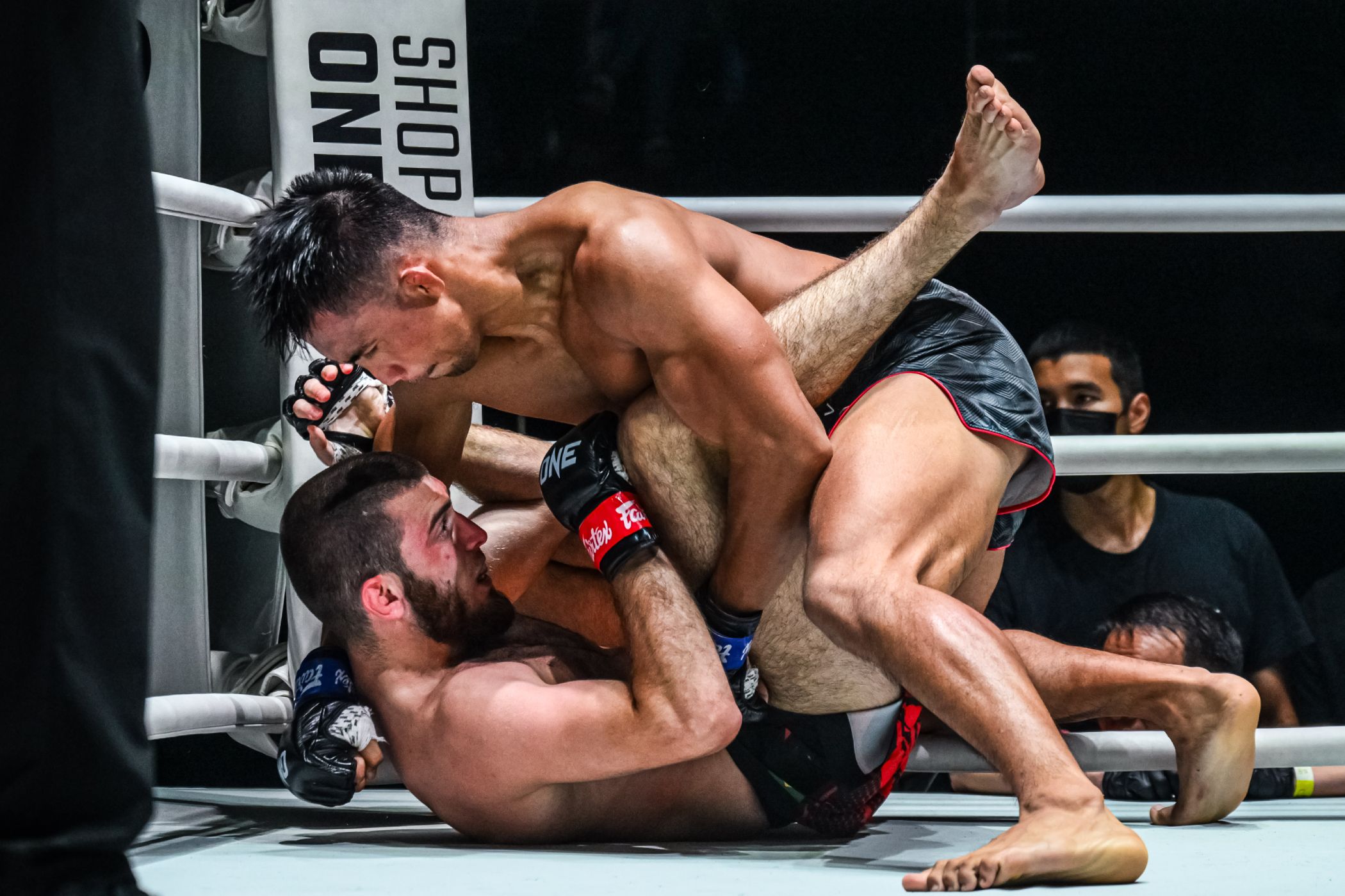ONE-Friday-Fights-86-Carlos-Alvarez-def-Mirza-Aliev Islay Bomogao, Fritz Biagtan, Carlos Alvarez deliver victories at ONE Friday Fights 86 Mixed Martial Arts Muay Thai News ONE Championship - philippine sports news