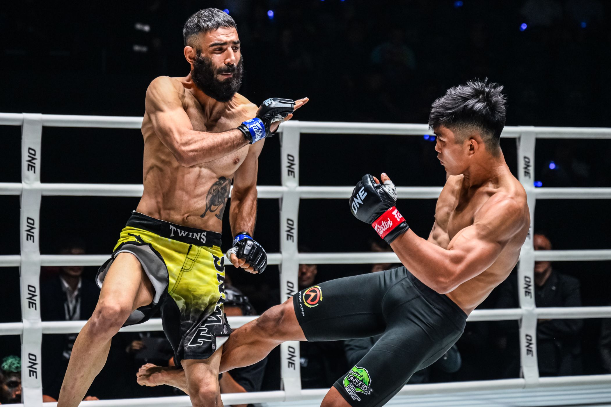 ONE-Friday-Fights-86-Fritz-Biagtan-def-Sayedali-Asli Islay Bomogao, Fritz Biagtan, Carlos Alvarez deliver victories at ONE Friday Fights 86 Mixed Martial Arts Muay Thai News ONE Championship - philippine sports news