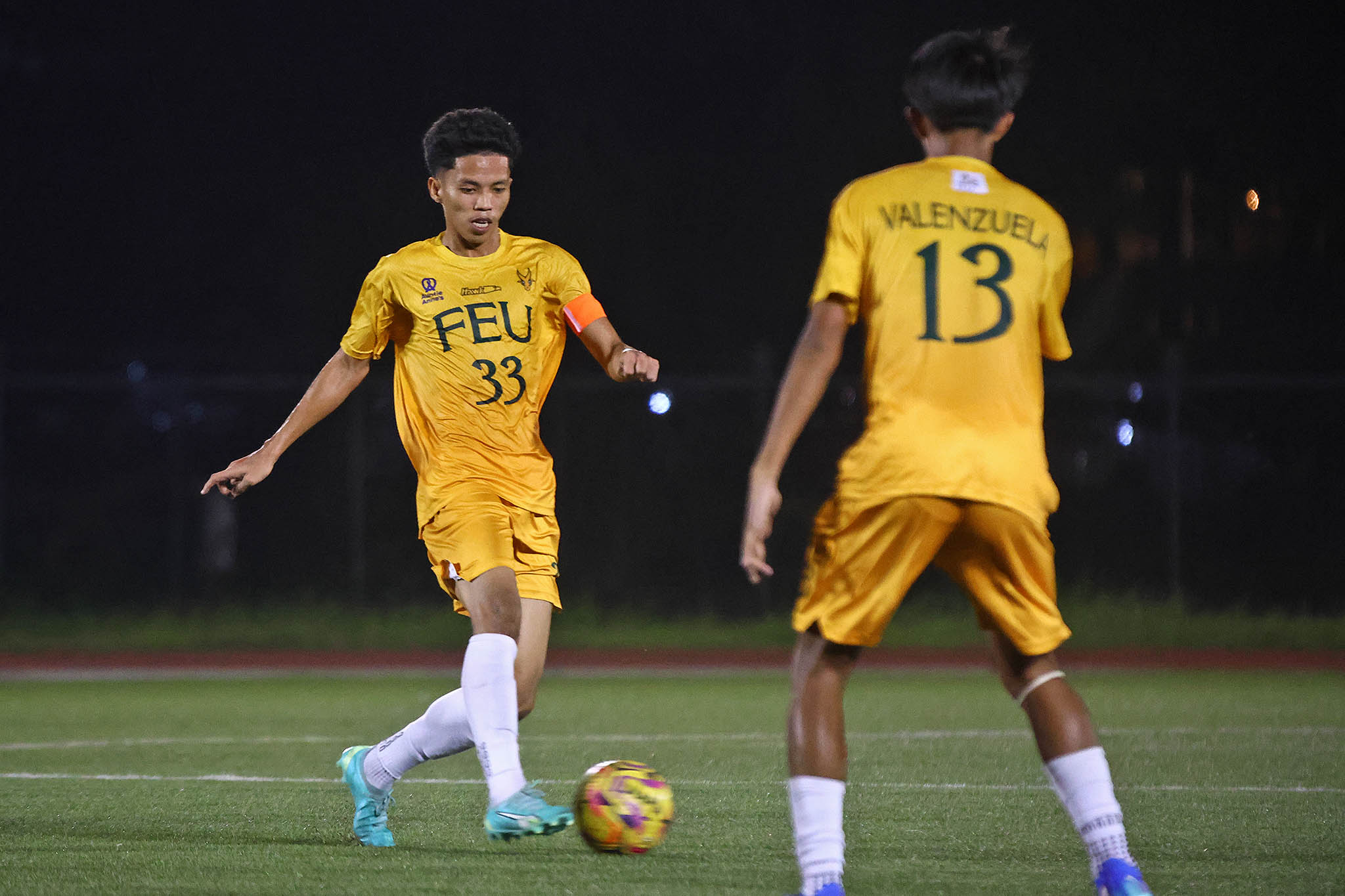 UAAP-87-MENS-FOOTBALL-Mel-Baylon-2 UAAP Men's Football: FEU pushes La Salle to brink of elimination DLSU FEU Football News UAAP - philippine sports news
