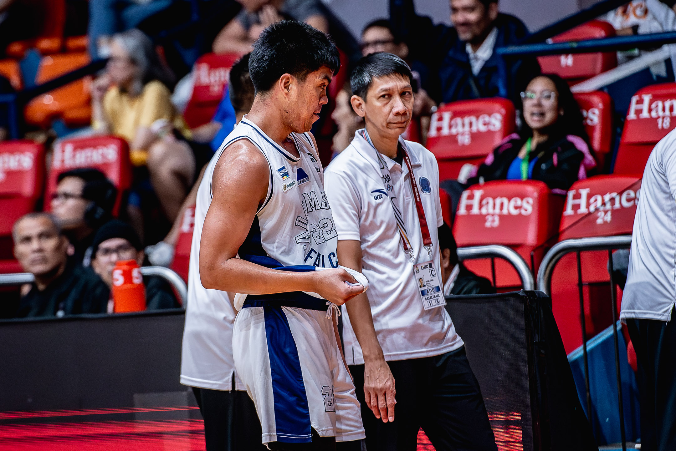 UAAP-MBB-ATENEO-vs-ADU-John-Calisay-and-ADU-Coach-Nash-Racela-52 With Calisay's possible suspension, Anabo plans to take lead in Adamson's do-or-die push AdU Basketball News UAAP - philippine sports news