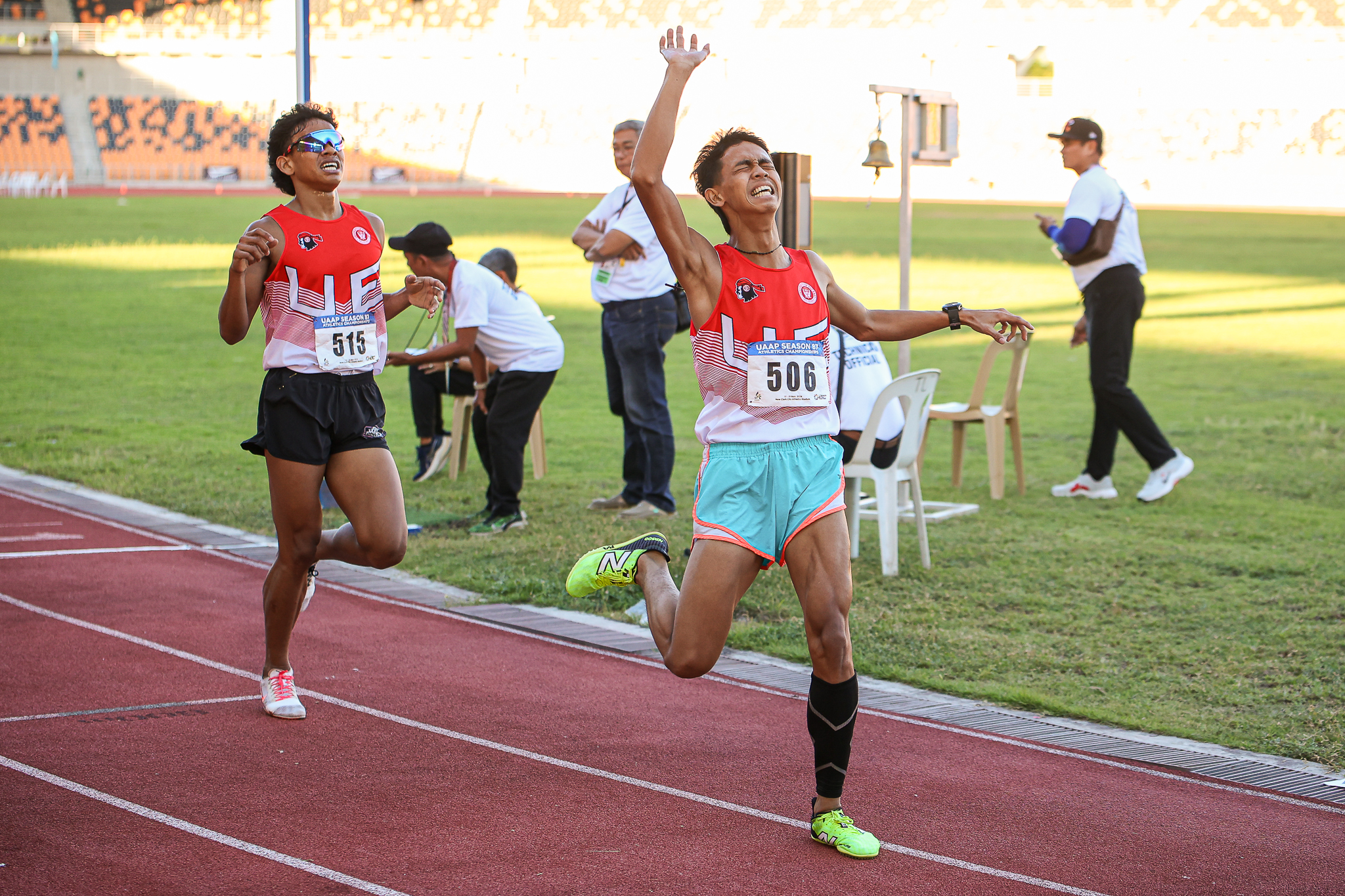 UAAP-S87-Athletics-Anthony-Cariaso-UE-5543 UAAP High School Athletics: Abdul Saud smashes 3,000m mark, keeps Adamson's hopes alive ADMU AdU DLSU News NU Track & Field UAAP UE UST - philippine sports news