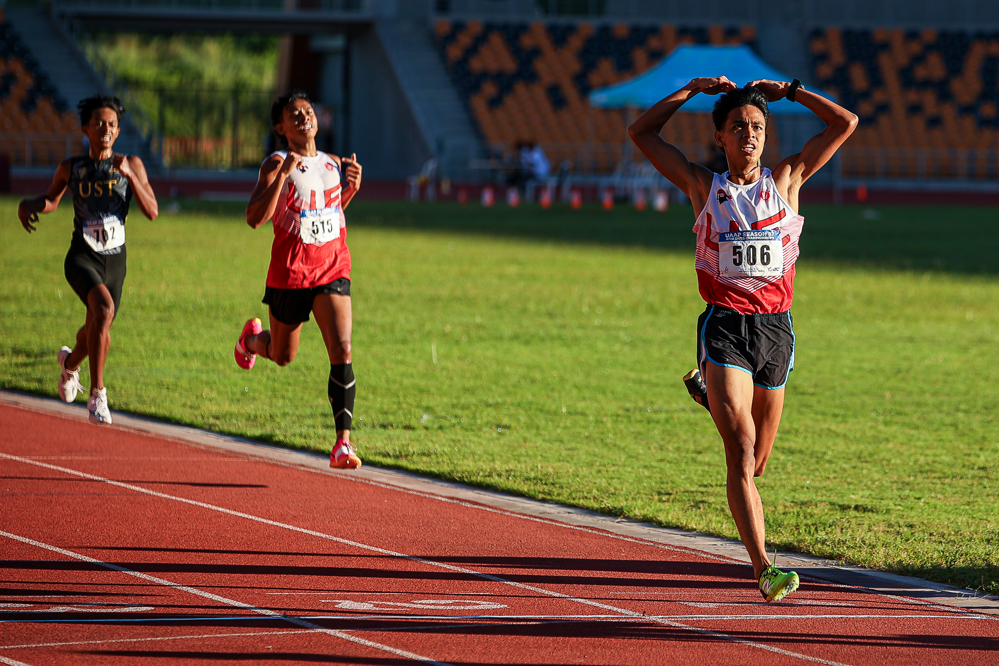 UAAP-S87-Athletics-Anthony-Cariaso-UE-5707 UAAP High School Athletics: UE inches closer to historic women's title, breaks multiple records ADMU AdU DLSU News Track & Field UAAP UE UP UST - philippine sports news