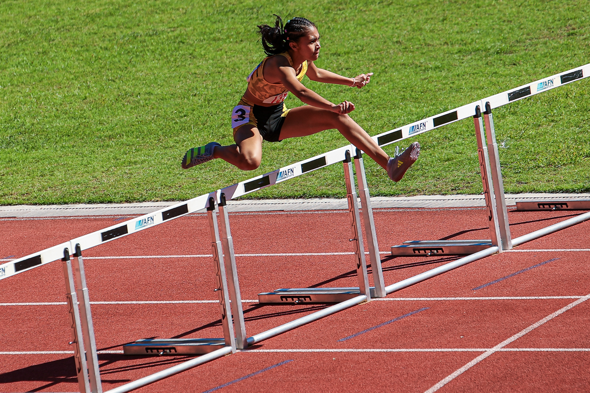UAAP-S87-Athletics-Jamaica-Saligan-UST-7814 UE breaks through, claims first-ever UAAP Girls' Athletics championship ADMU AdU DLSU News NU Track & Field UAAP UE UST - philippine sports news