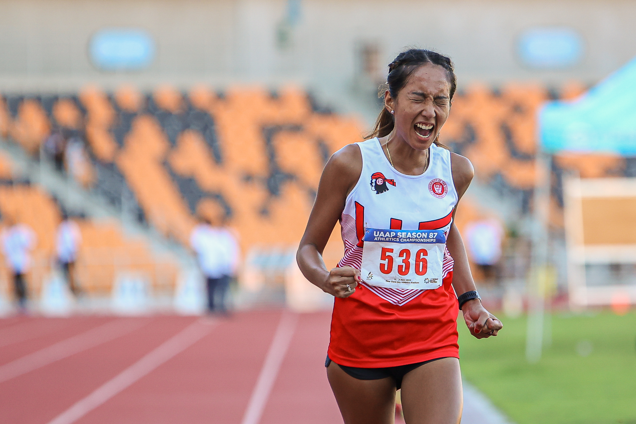 UAAP-S87-Athletics-Sep-Placido-UE-6747 UAAP High School Athletics: UE inches closer to historic women's title, breaks multiple records ADMU AdU DLSU News Track & Field UAAP UE UP UST - philippine sports news