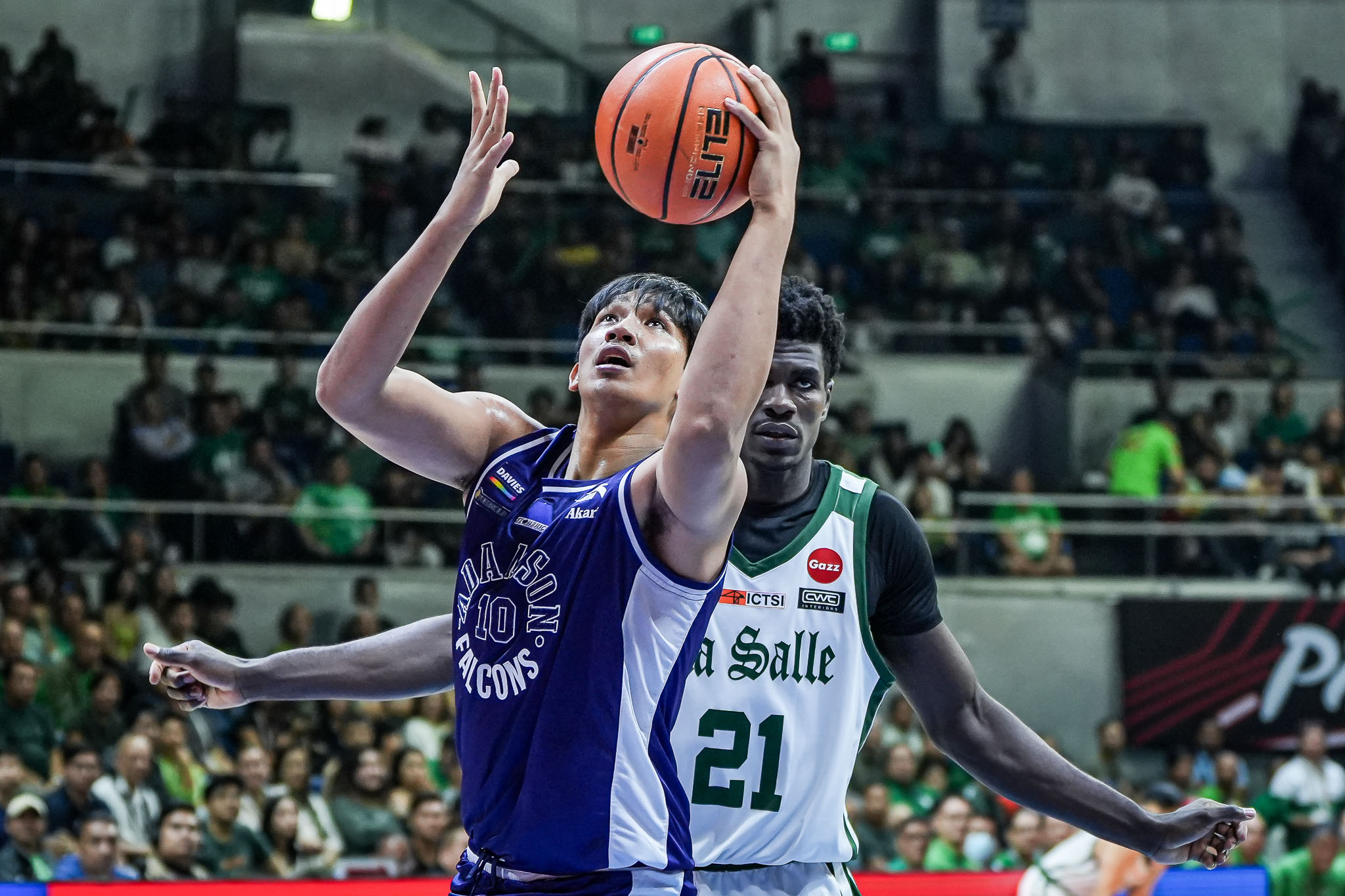 UAAP-S87-MBB-Final-Four-Cedrick-Manzano-08111 La Salle dominates Adamson again, books UAAP Men's Basketball Finals clash with UP AdU Basketball DLSU News UAAP - philippine sports news
