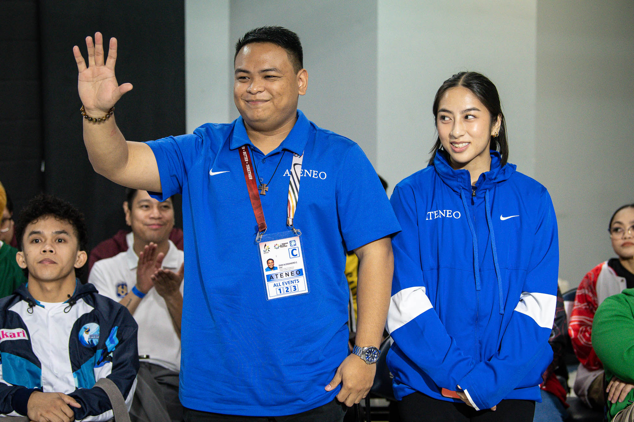 UAAP87-CDC-Presscon-Ateneo-7217 From Cosmic Tales to '90s Hits: What to expect at the 2024 UAAP Cheerdance Competition ADMU AdU Cheerleading DLSU FEU News NU UAAP UE UP UST - philippine sports news
