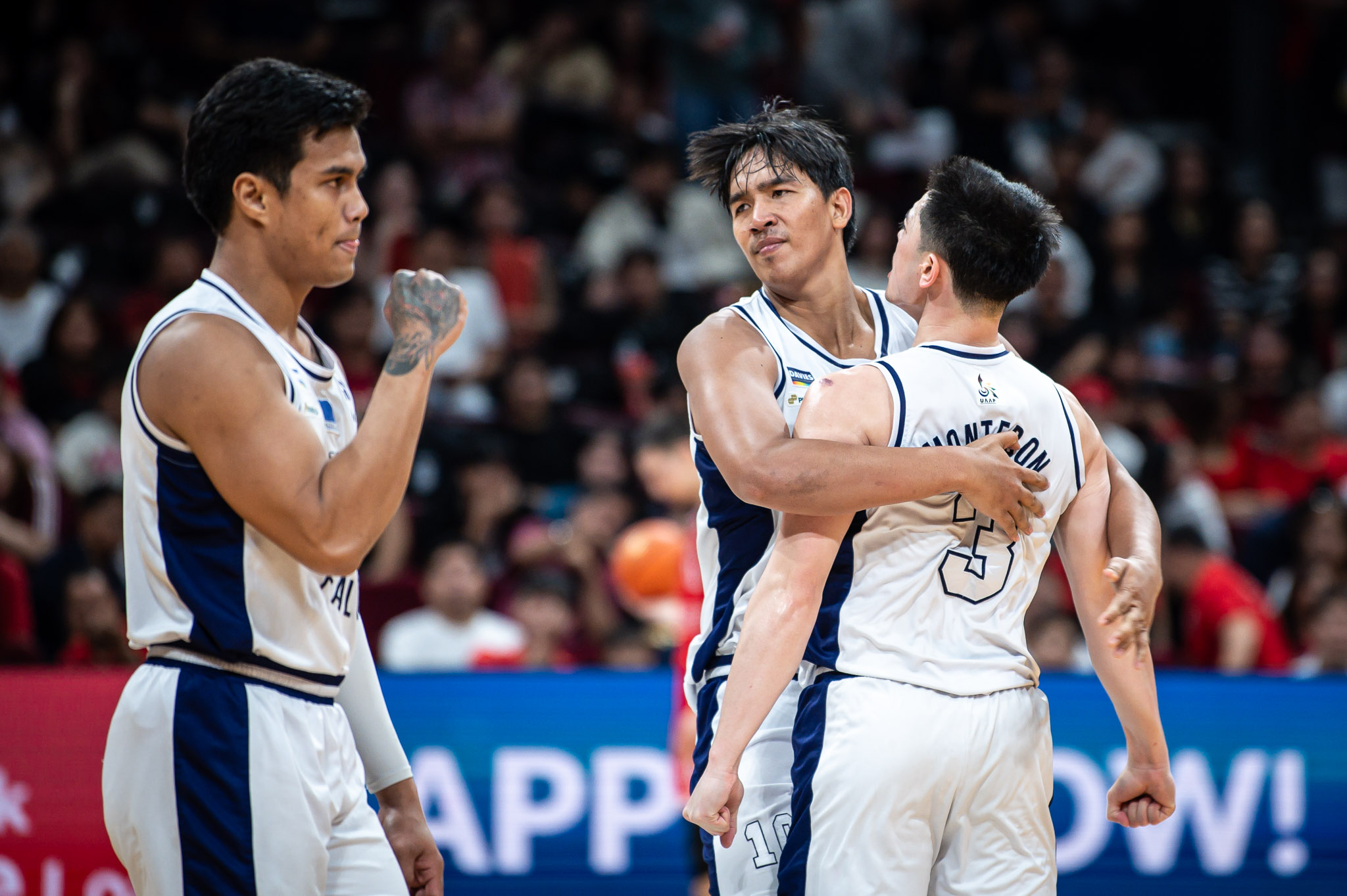 UAAP87-MBB-Cedrick-Manzano-Matthew-Montebon-8015 Nash Racela’s focus on defense overcomes program limitations to lead Adamson to Final Four AdU Basketball News UAAP - philippine sports news
