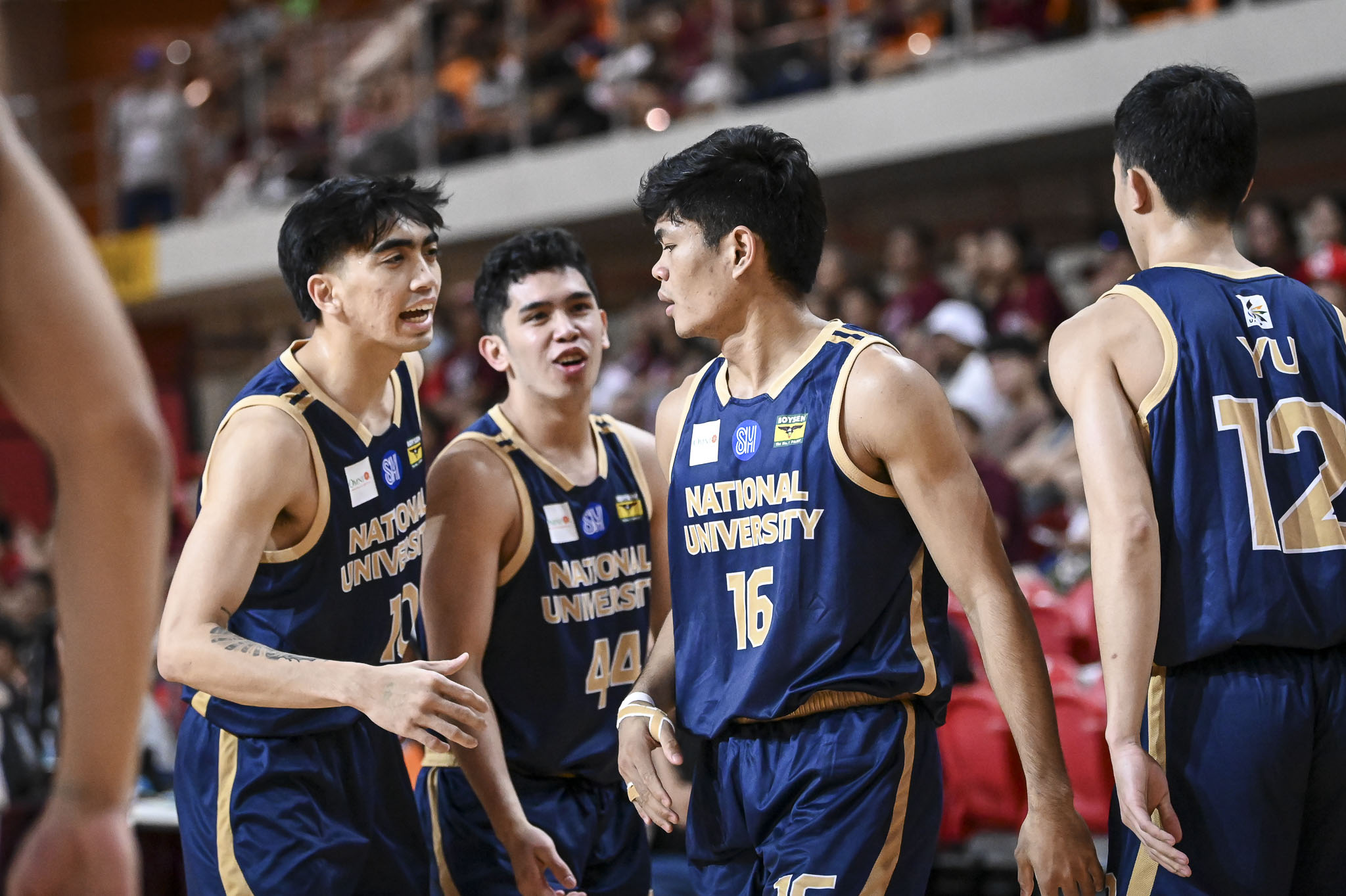UAAP87-MBB-NU-Lenard-Santiago-3632 Lenard Santiago channels advice from sisters Dindin, Jaja in key win for NU Basketball News NU UAAP - philippine sports news