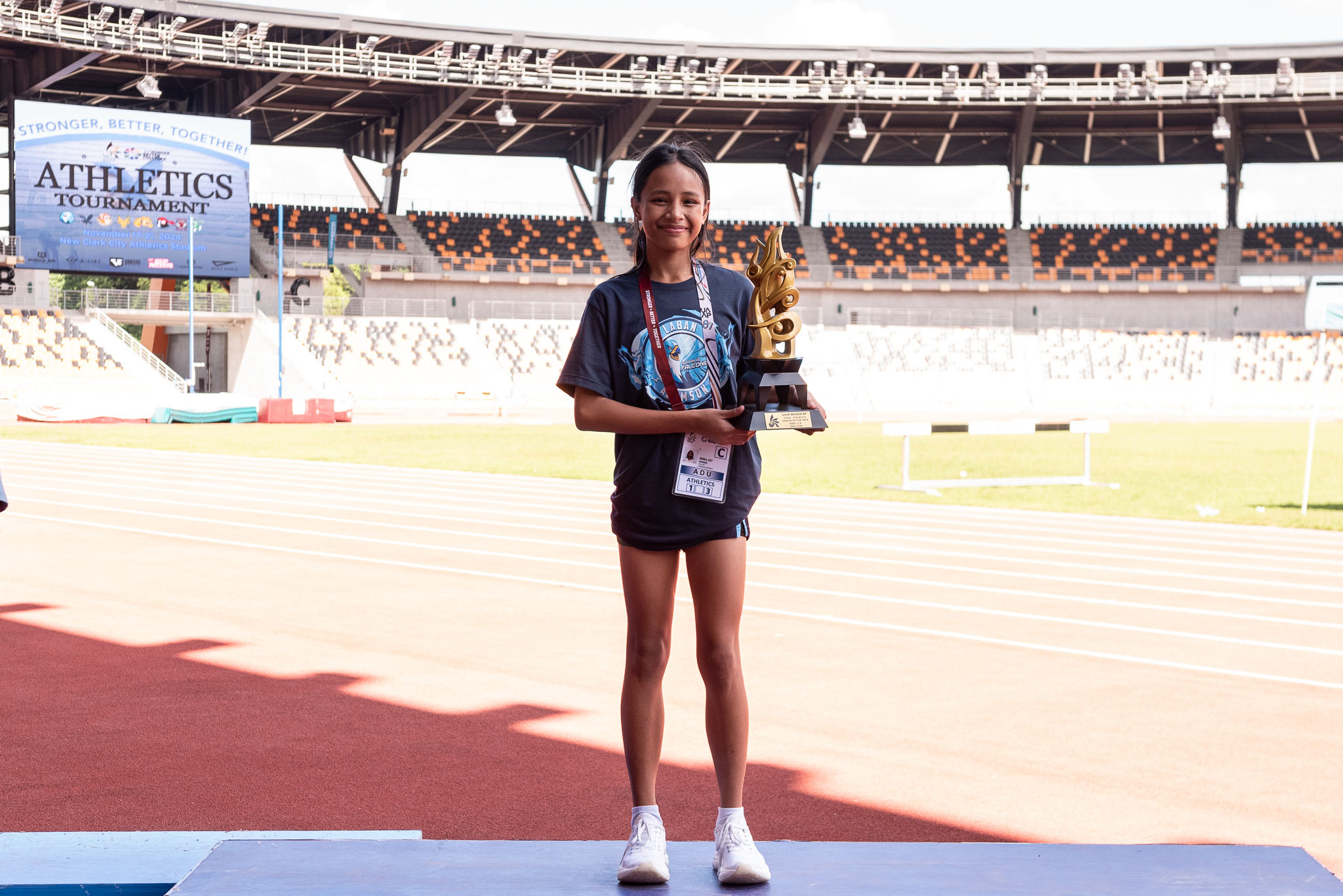 UAAPS87-Athletics-Girls-Rookie-of-the-Year-Dorado-Erika-Joy-Adamson-5174 UE breaks through, claims first-ever UAAP Girls' Athletics championship ADMU AdU DLSU News NU Track & Field UAAP UE UST - philippine sports news