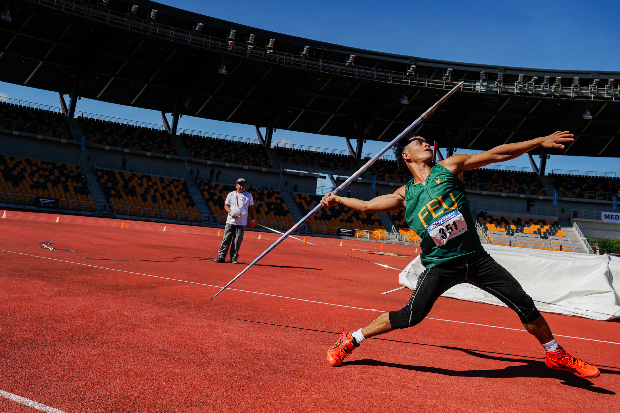 UAAPS87-Athletics-Joemarie-Lazaro-FEU-09160 UAAP Collegiate Athletics: Susan Ramadan shines as FEU extends lead ADMU AdU DLSU FEU News NU Track & Field UAAP UE UP UST - philippine sports news
