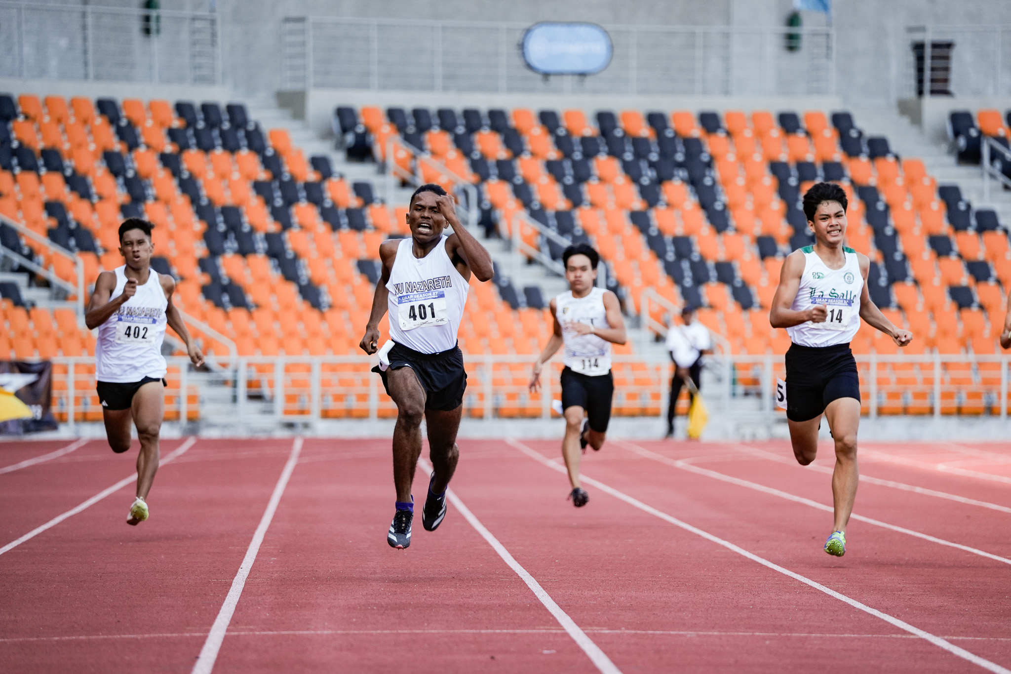 UAAPS87-Athletics-Kharis-Pantonial-NU-0544 UAAP High School Athletics: Abdul Saud smashes 3,000m mark, keeps Adamson's hopes alive ADMU AdU DLSU News NU Track & Field UAAP UE UST - philippine sports news