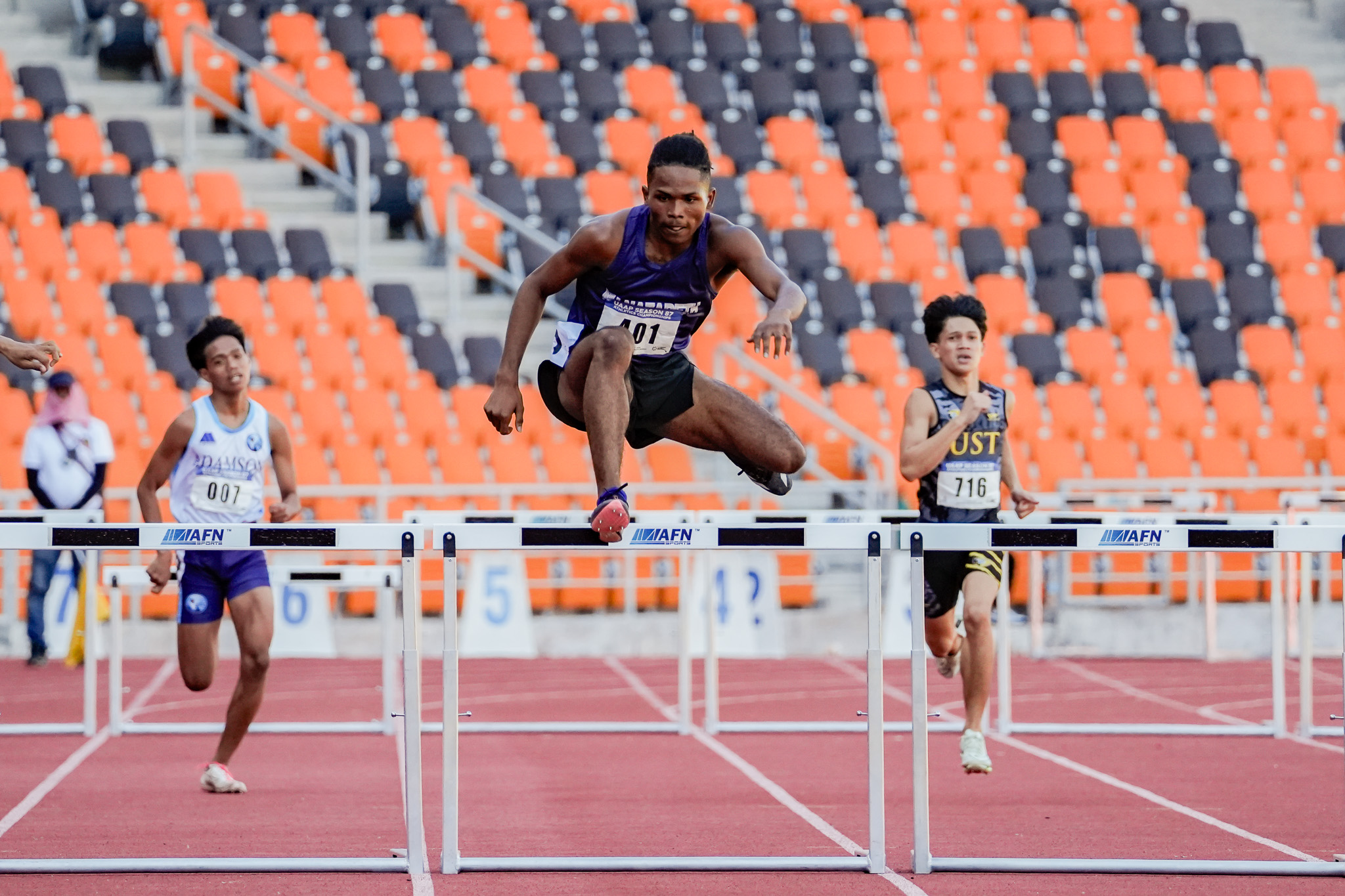 UAAPS87-Athletics-Kharis-Pantonial-NU-1768 UAAP High School Athletics: UE inches closer to historic women's title, breaks multiple records ADMU AdU DLSU News Track & Field UAAP UE UP UST - philippine sports news