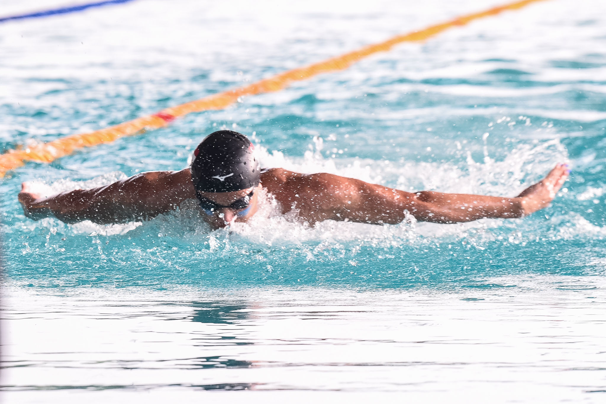UAAPS87-Swimming-Barreto-Miguel-C-2595 UAAP Collegiate Swimming: La Salle surges ahead as women's battle heats up ADMU DLSU News Swimming UAAP UP UST - philippine sports news