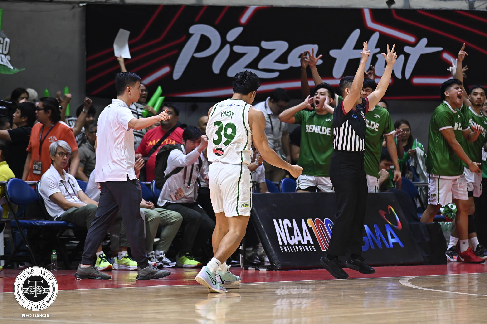 NCAA-100-MU-vs.-CSB-Tony-Ynot-4061 Benilde future uncertain for Liwag, Ynot, but redemption remains the goal Basketball CSB NCAA News - philippine sports news