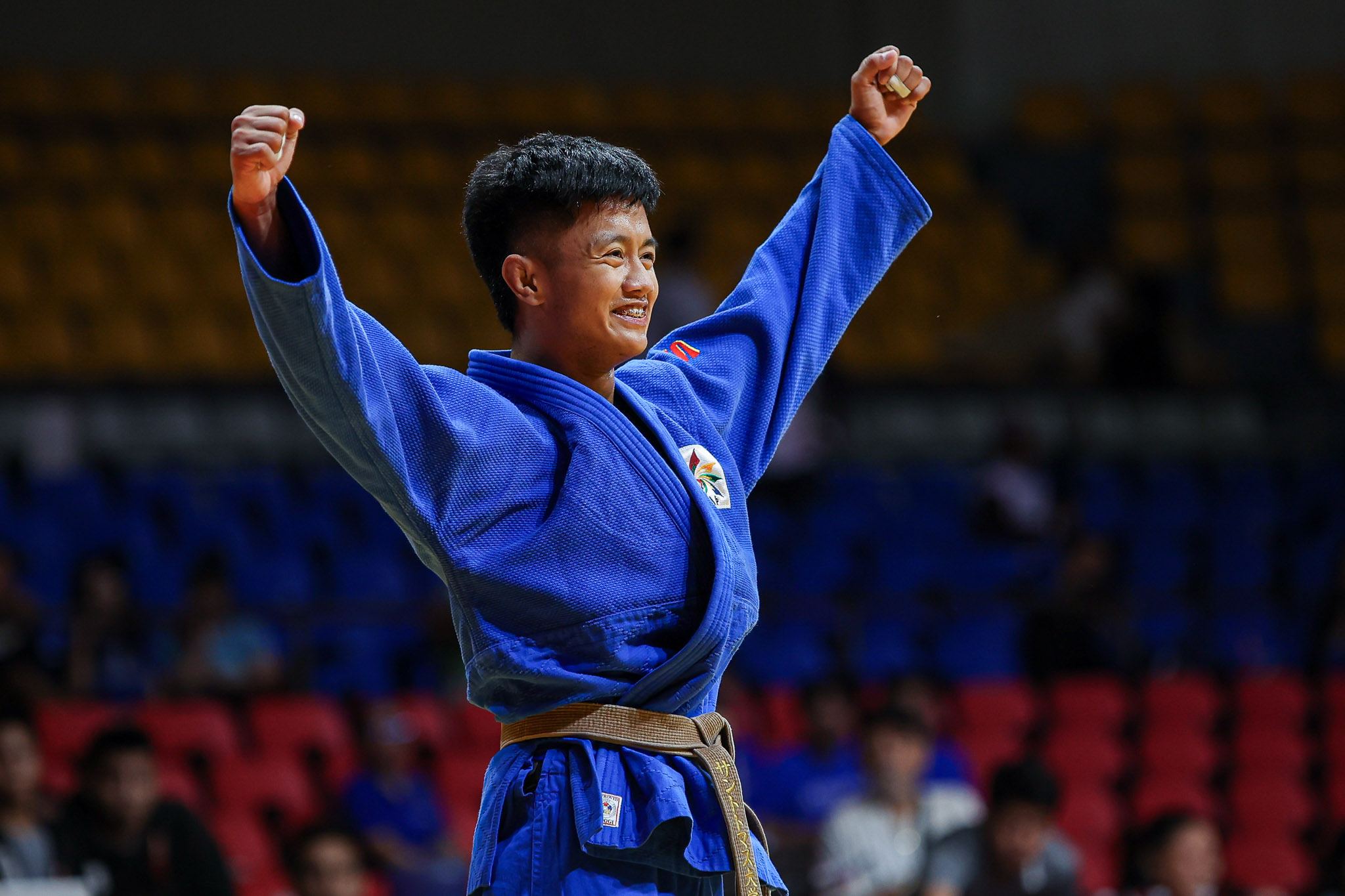 UAAP-87-JUDO-Janry-Pamor-UST-2046 Troy Estrella’s MVP heroics lead UST to redemption in UAAP Men's Judo ADMU AdU DLSU Judo News UAAP UP UST - philippine sports news