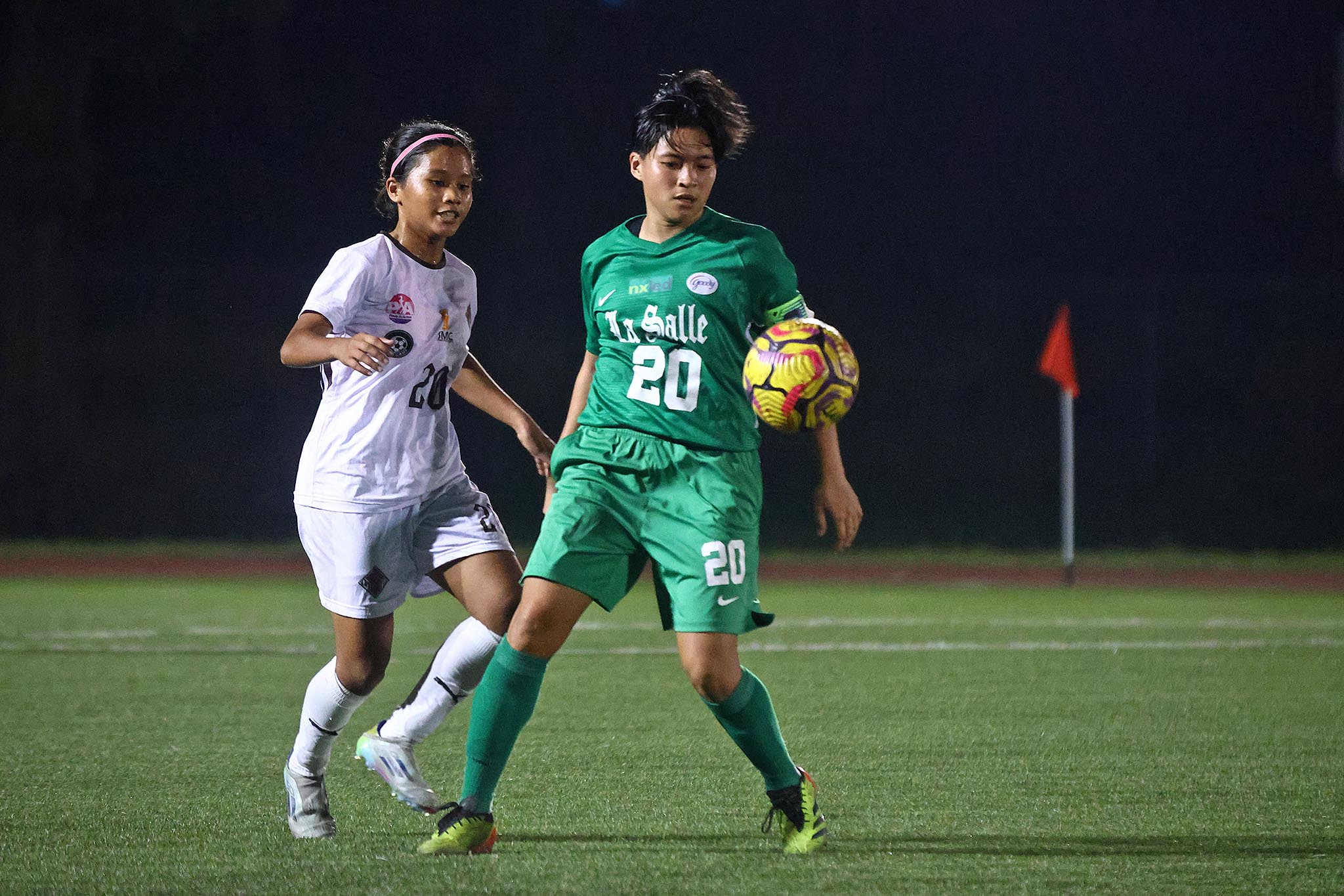 UAAP-87-WOMENS-FOOTBALL-Angelica-Dizon-Alisha-Del-Campo UAAP Women's Football: UP sends seniors off with stunner vs Final-bound La Salle DLSU Football News UAAP UP - philippine sports news