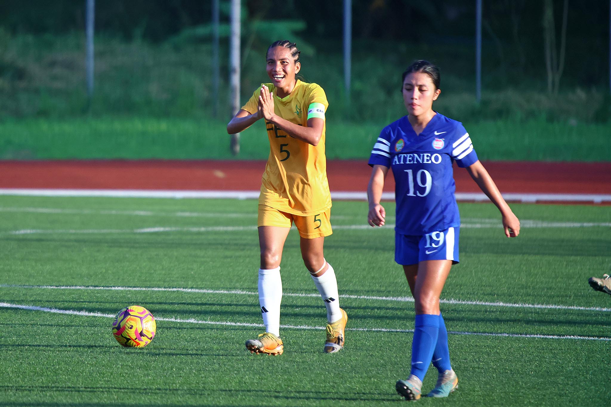 UAAP-87-WOMENS-FOOTBALL-Dionesa-Tolentin Golden boot or not, Inday Tolentin prioritizes FEU's championship dream FEU Football News UAAP - philippine sports news