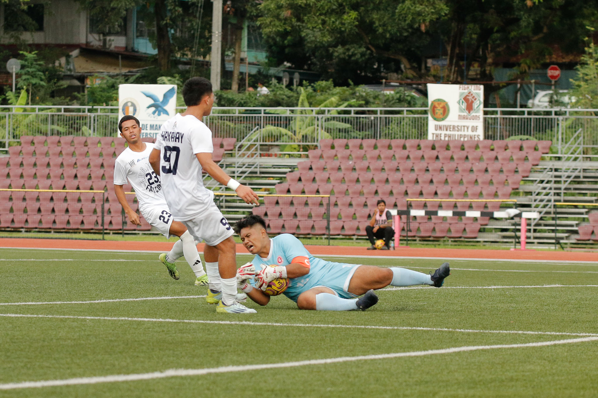 UAAP-S87-MFB-Chrisjan-Tambilawan UAAP Men's Football: Roldan's brace lifts Adamson past UE to end campaign on a high AdU Football News UAAP UE - philippine sports news