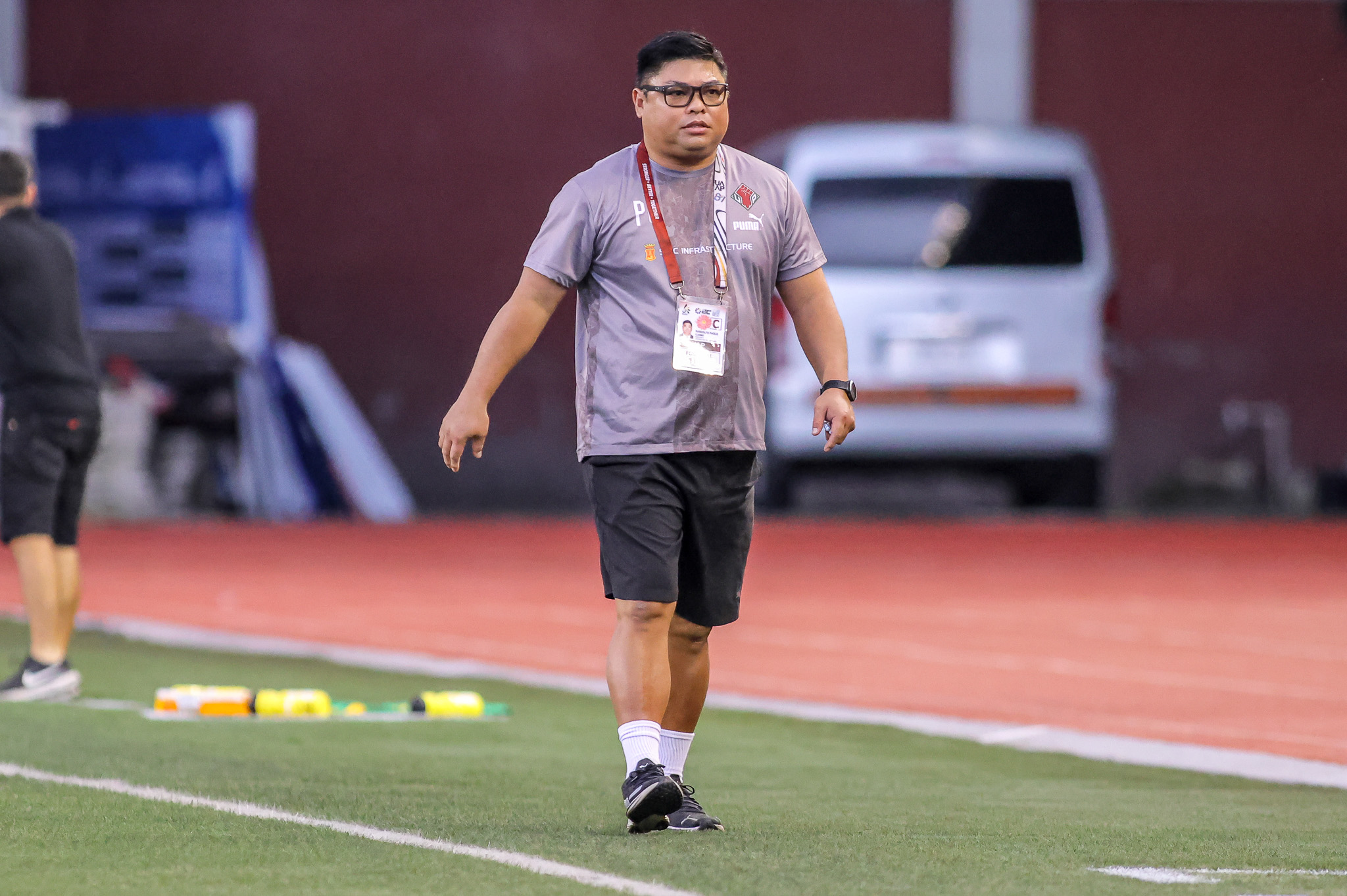 UAAP-S87-MFT-UP-vs-FEU-Coach-Popoy-Clarino-0363 UP issues apology for melee in FEU loss, sets sights on next season Football News UAAP UP - philippine sports news