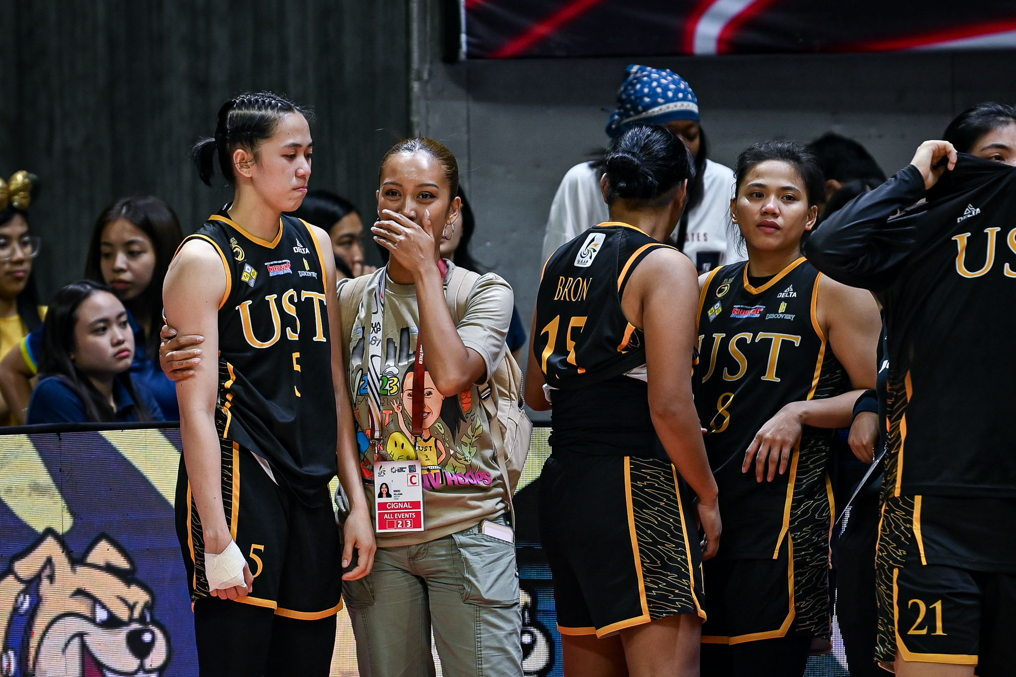 UAAP87-WBB-KENT-PASTRANA-9549 Kent Pastrana vows to return stronger after UST falls short of back-to-back Basketball News UAAP UST - philippine sports news