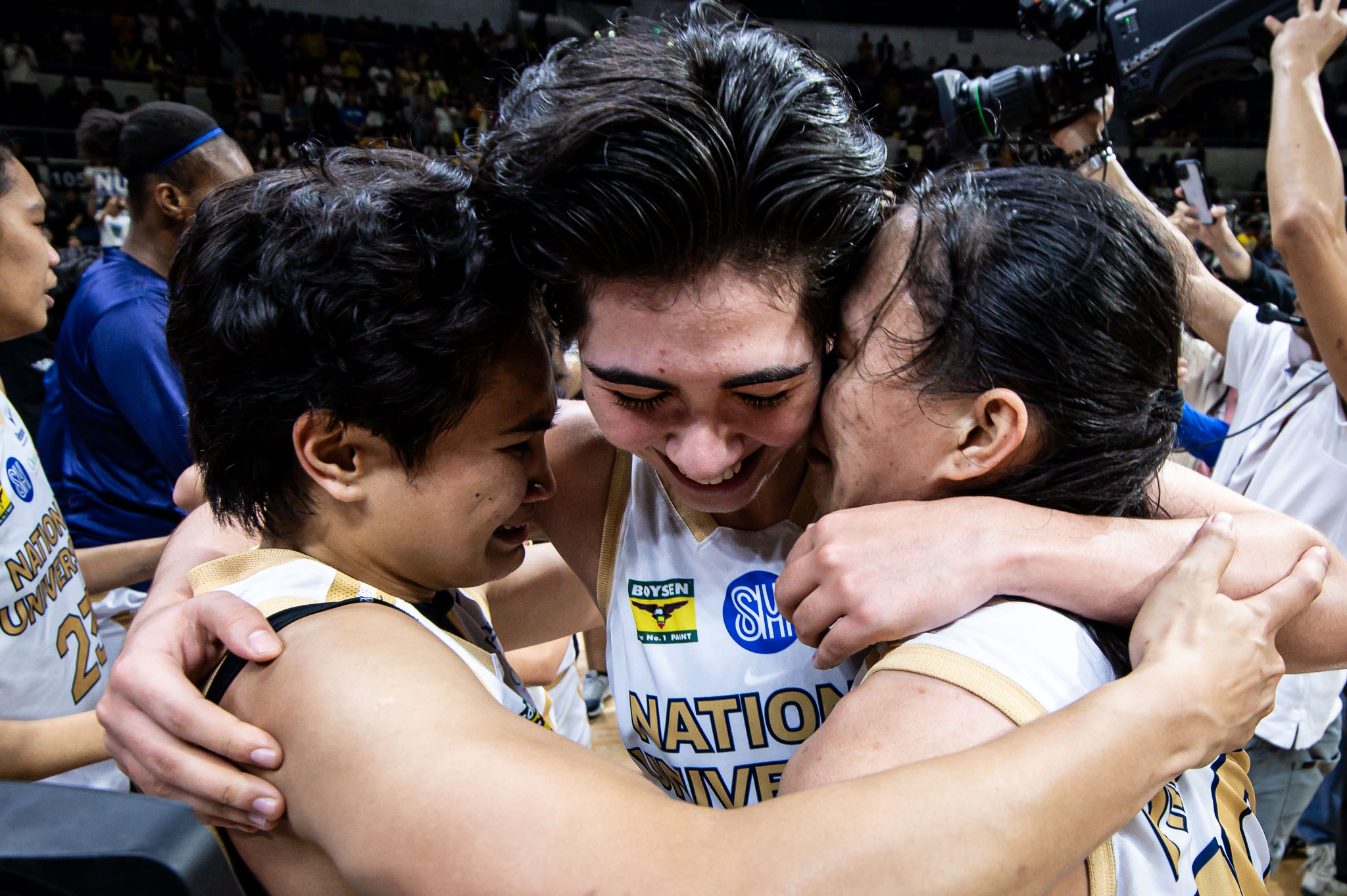 UAAP87-WBB-Princess-Fabruada-Angel-Surada-Karl-Pingol-9443 Camille Clarin’s full circle journey with NU ends in UAAP glory Basketball News NU UAAP - philippine sports news