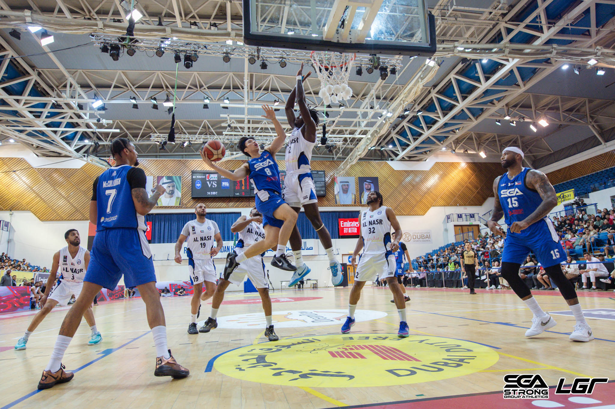 34th-Dubai-International-Basketball-Championship-Strong-Group-vs-Al-Nasr-Dave-Ildefonso Mikey Williams, Dave Ildefonso shines as Strong Group cruises to 2-0 in Dubai Basketball News - philippine sports news