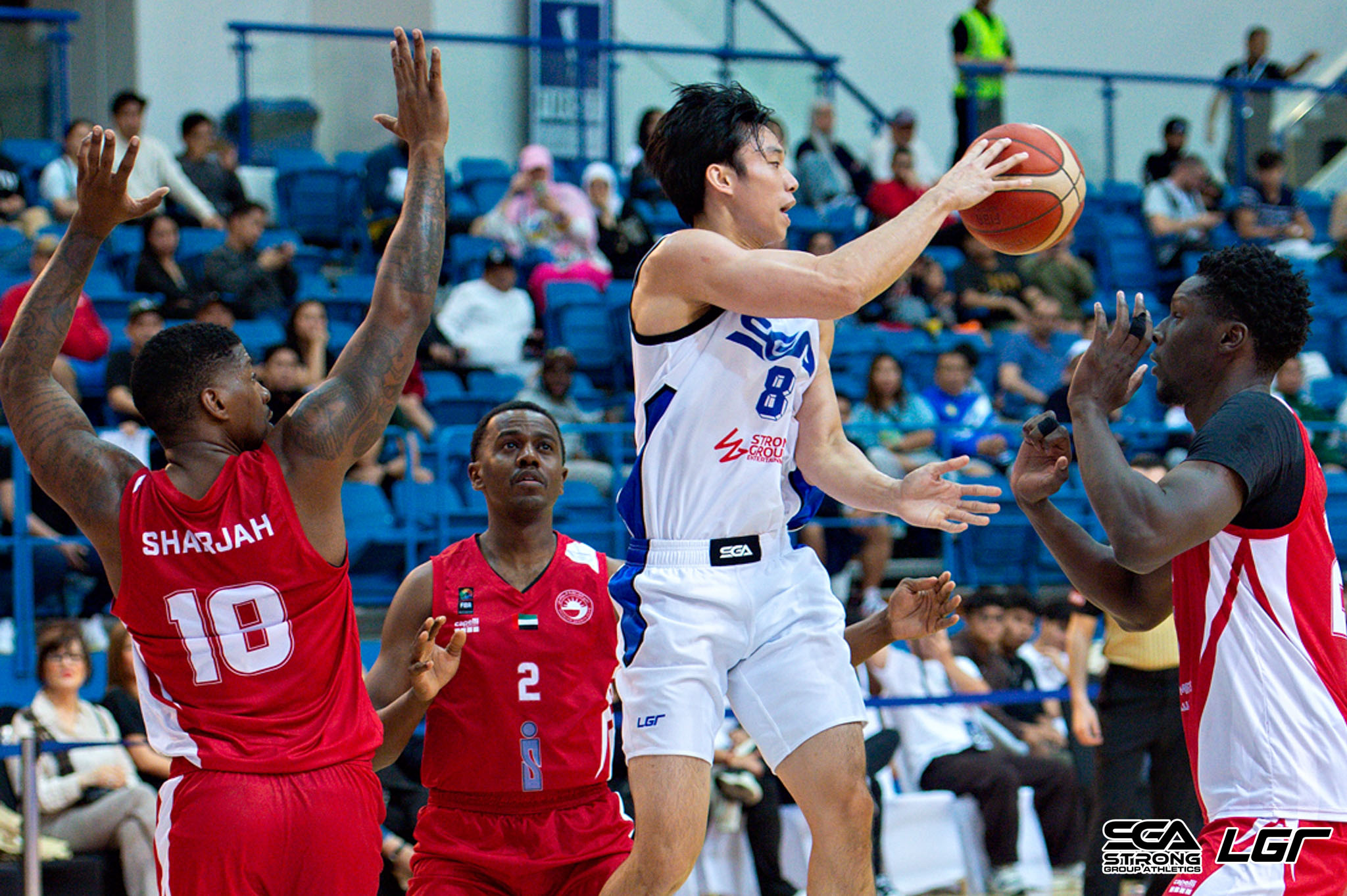 34th-Dubai-Strong-Grou-vs-Sharjah-Dave-Ildefonso Strong Group crushes Sharjah, sets Dubai semis clash vs Tunisia Basketball News - philippine sports news