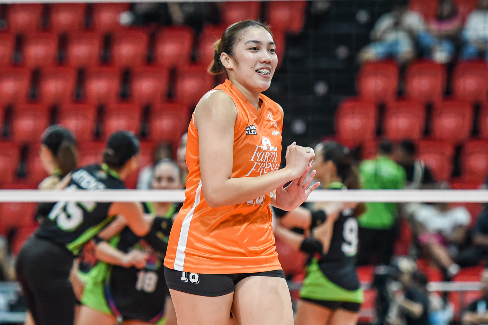 PVL-AFC-25-Farm-Fresh-vs.-Nxled-Lorene-Toring-7261 PVL: Farm Fresh triumphs over Nxled as Dela Cruz, Toring shine in comebacks News PVL Volleyball - philippine sports news