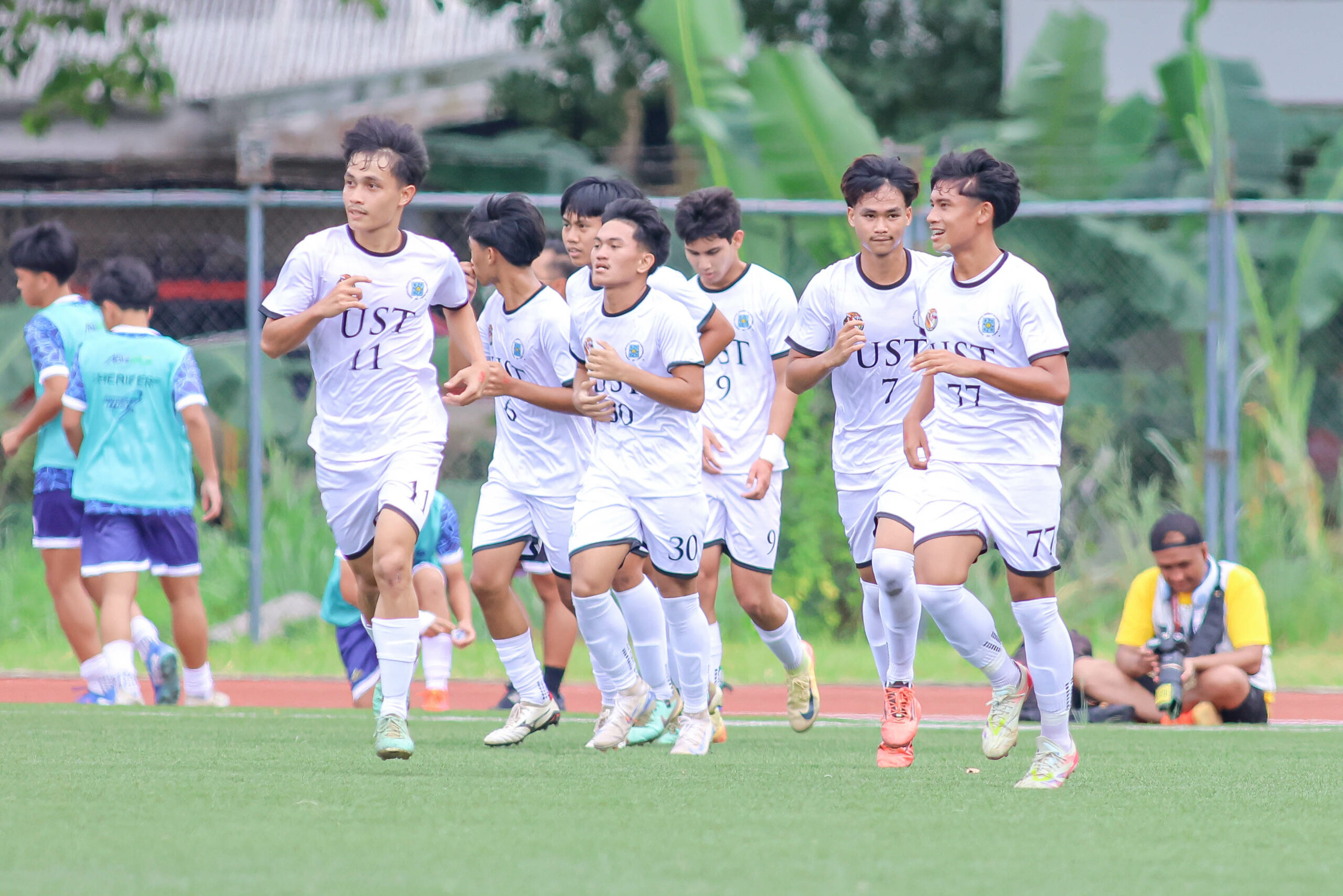 UAAP-S87-HSFB-UST-vs-SRG-UST-Celebration-2137-scaled River Solis revisits ex-school Southridge, scores big in UST debut Football News UAAP UST - philippine sports news
