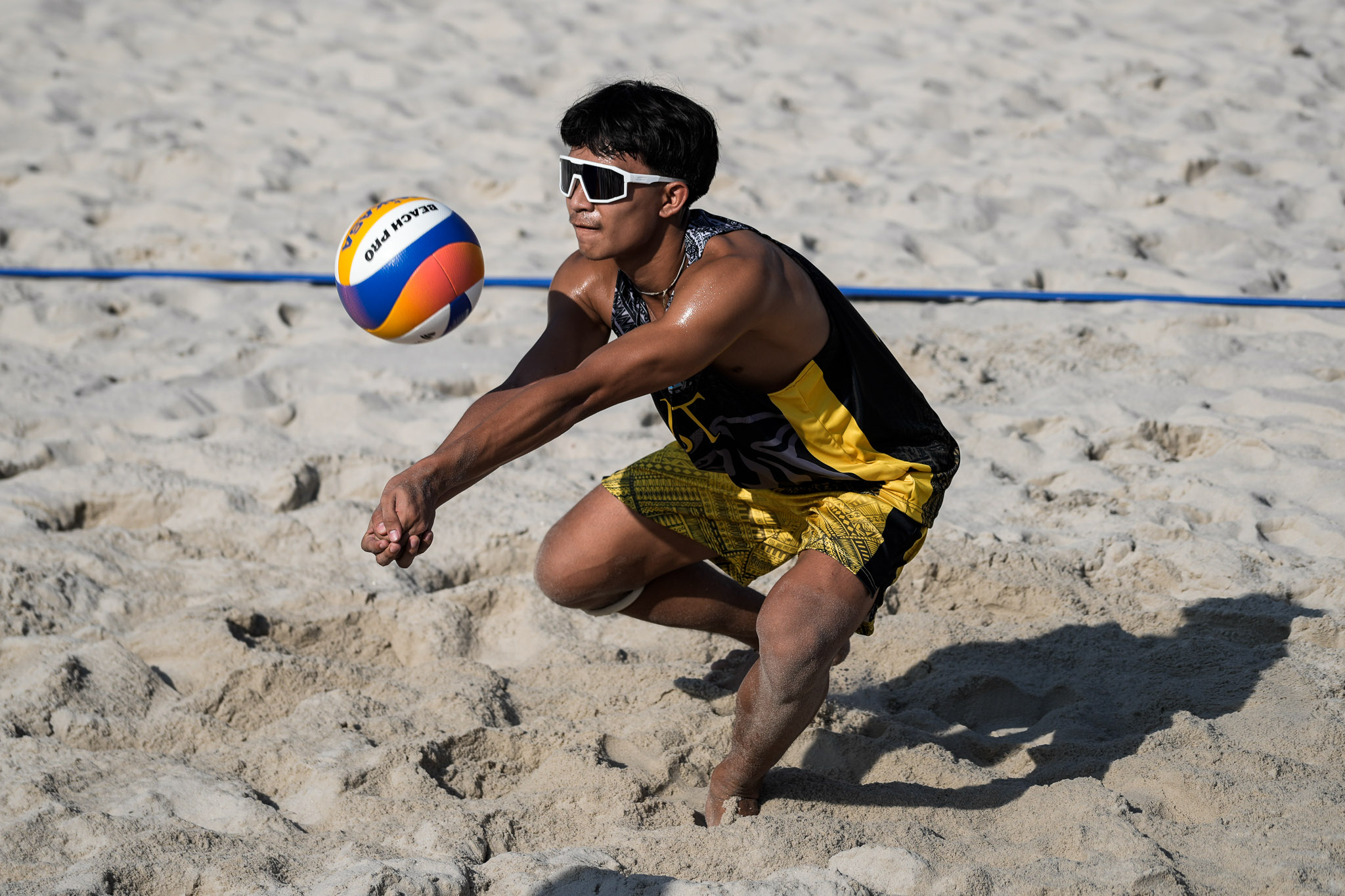 UAAP87-HSBVB-Lance-Malinao-5685 Adamson's Gonzalvo-Pineda seals last UAAP Girls Beach Volley semis spot ADMU AdU Beach Volleyball DLSU FEU News NU UAAP UE UP UST - philippine sports news
